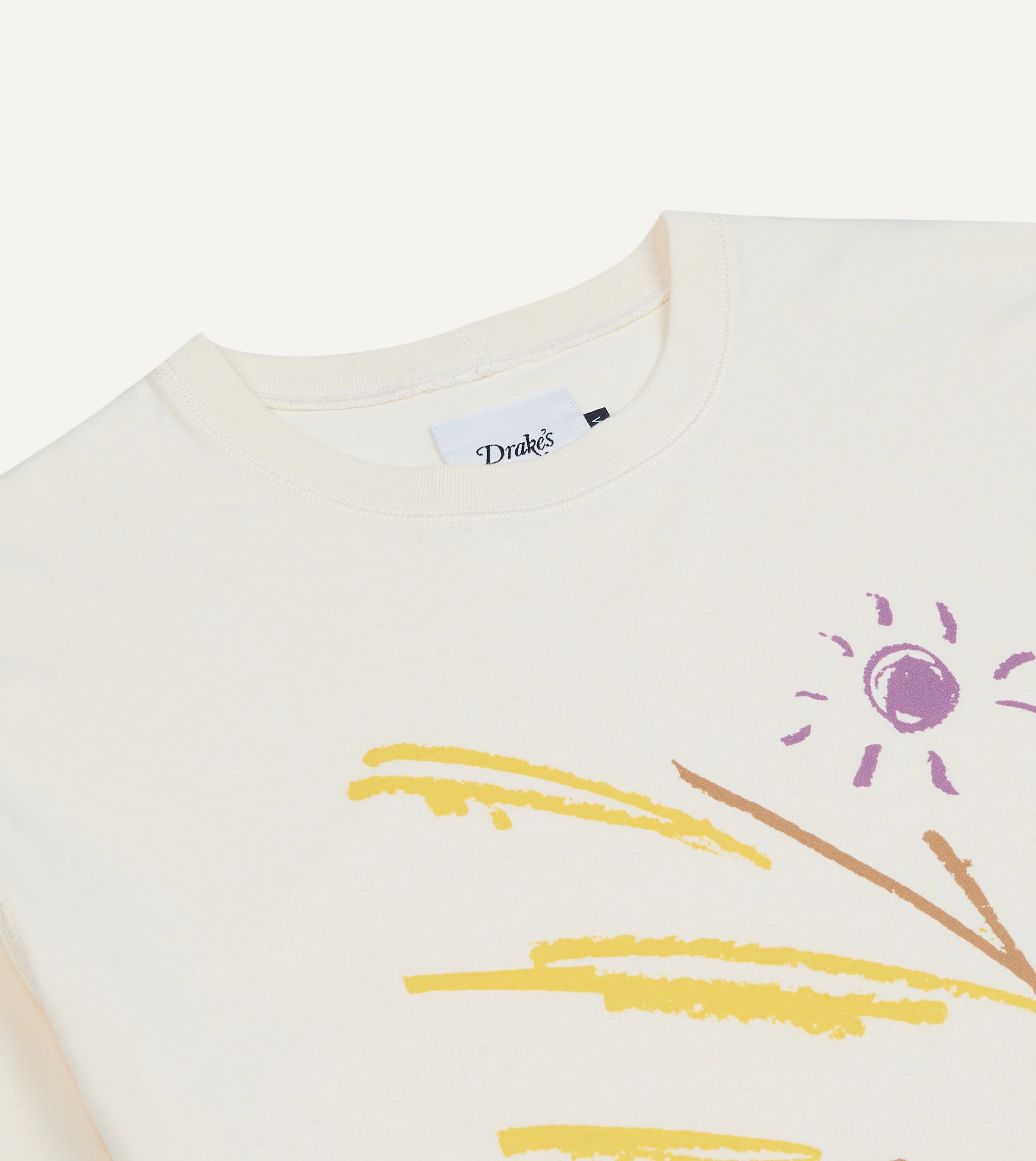 Antique White 'Sun Sail' Print Short-Sleeve Hiking T-Shirt - Image 4
