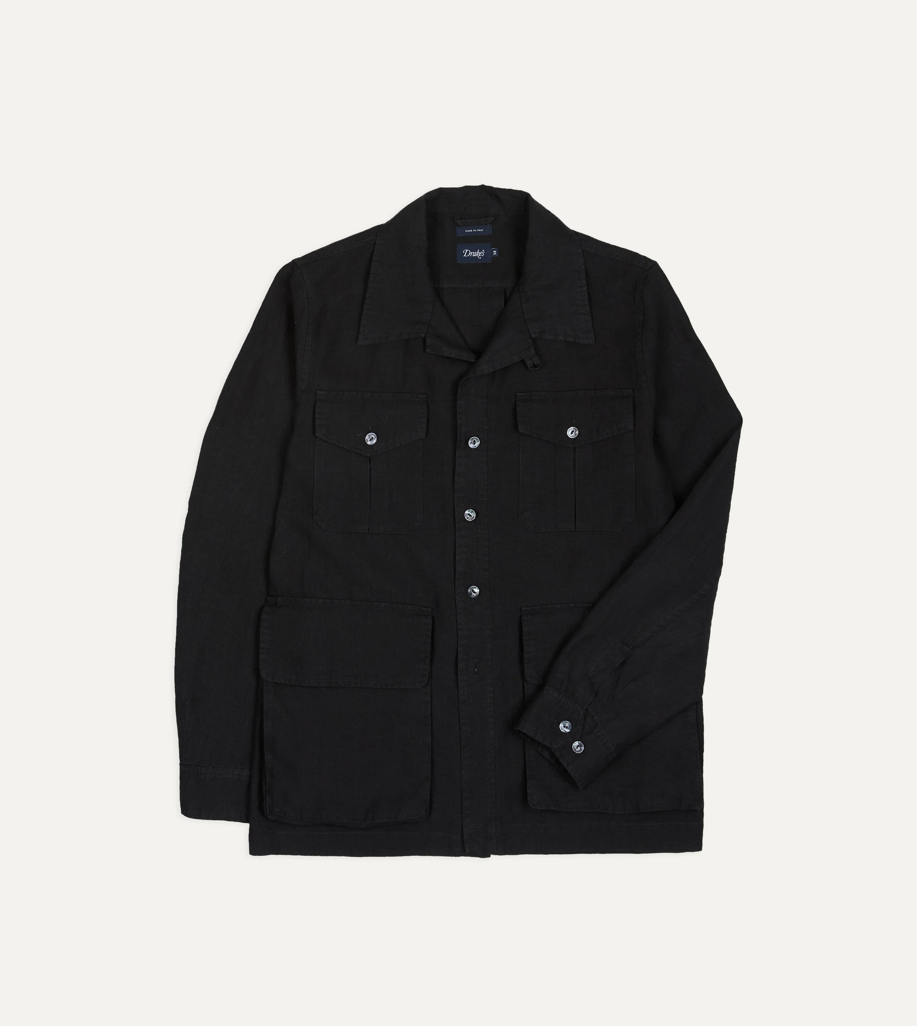 Black Linen Games Tunic - Image 2