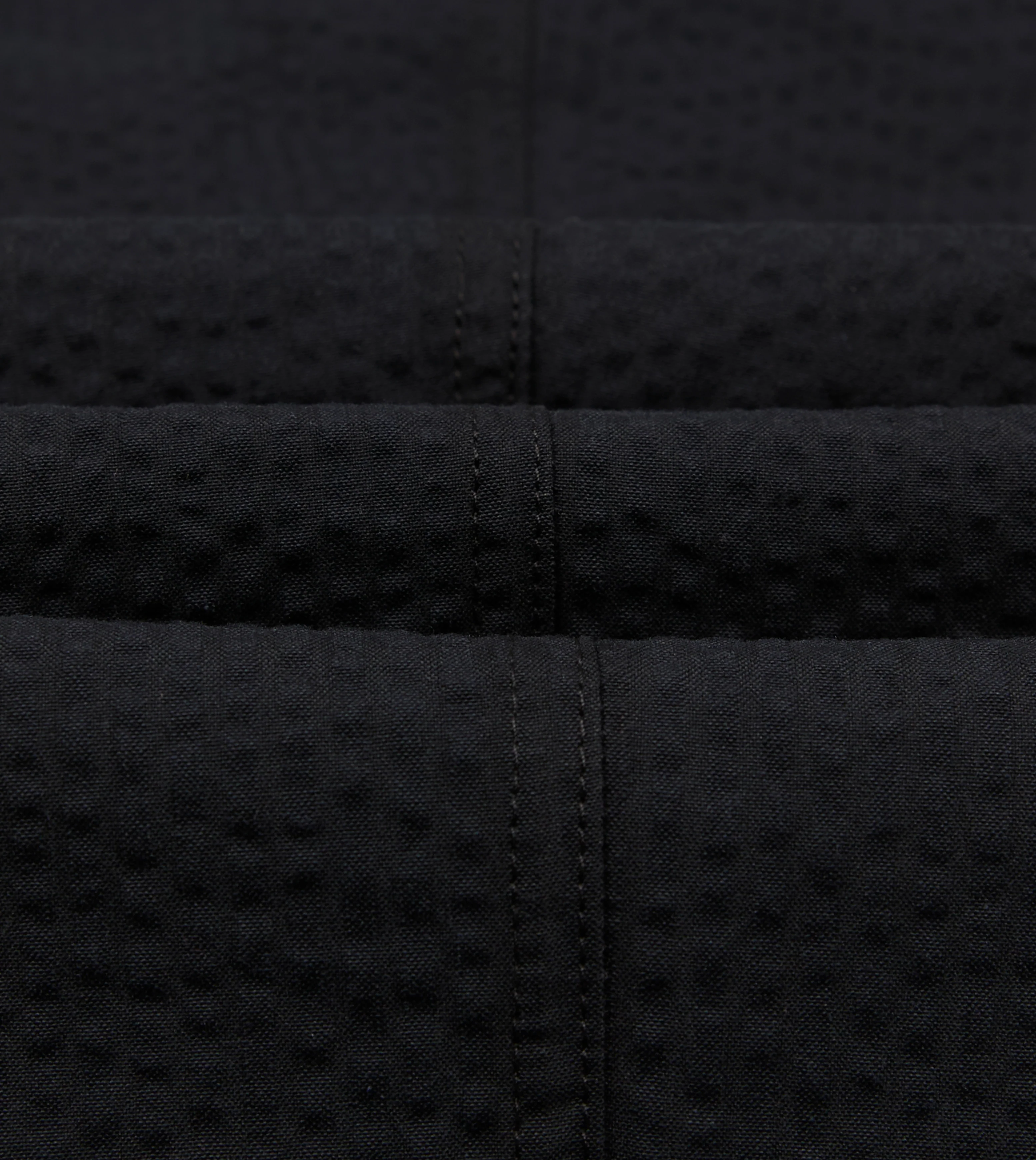 Black Seersucker Games Trousers - Image 2