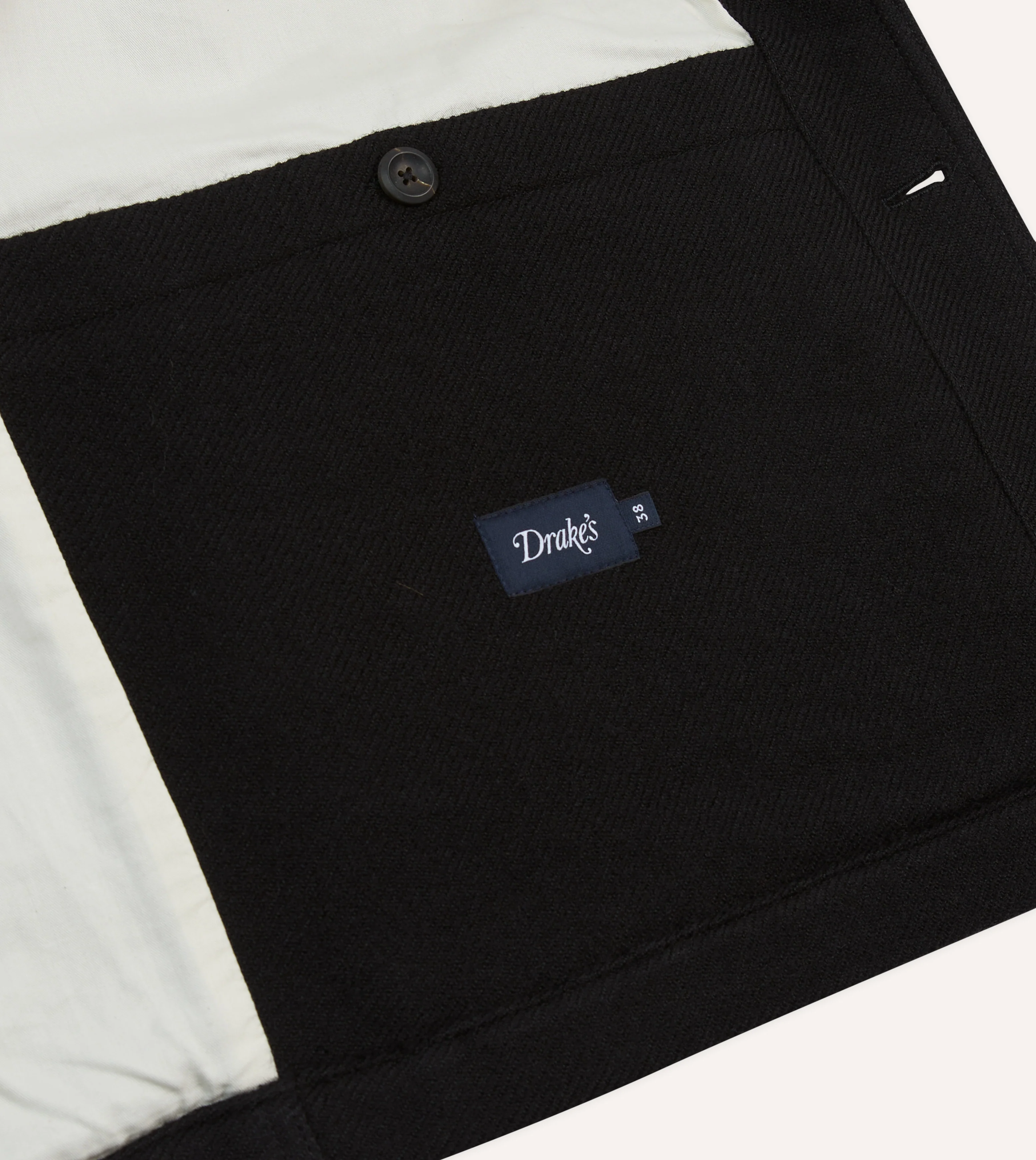 Black Wool Donkey Jacket - Image 6