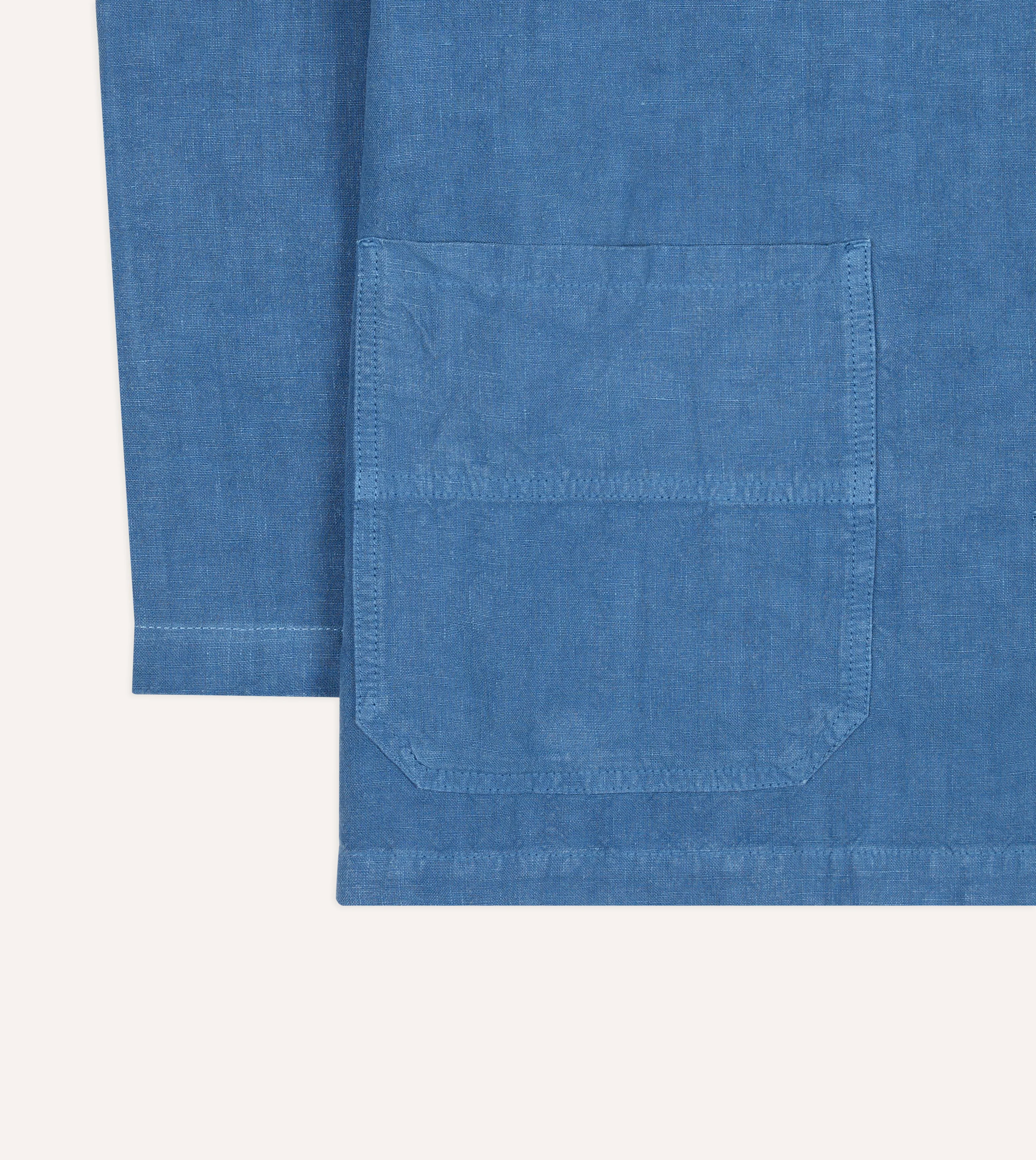 Blue Linen Smock - Image 6