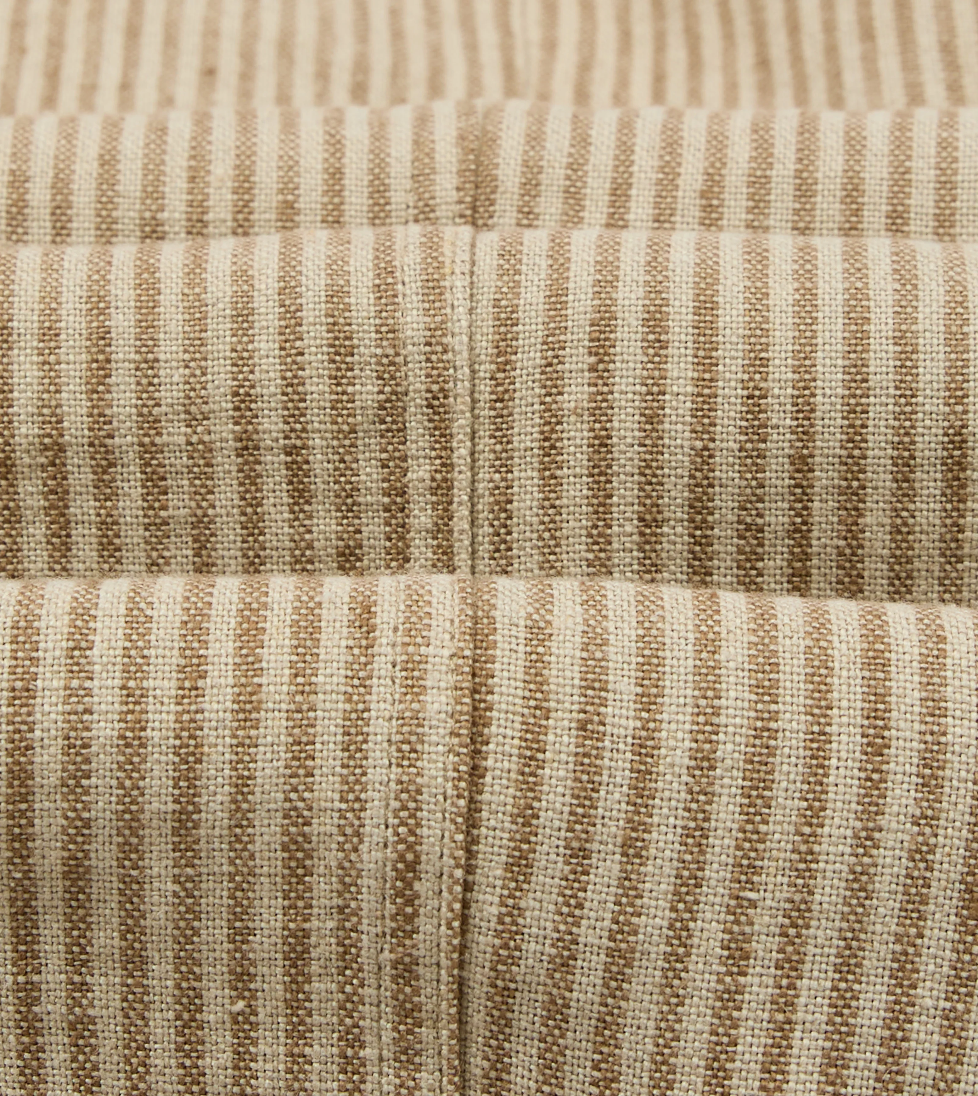 Brown and Ecru Stripe Oxford Linen Games Blazer Mk. IV - Image 3