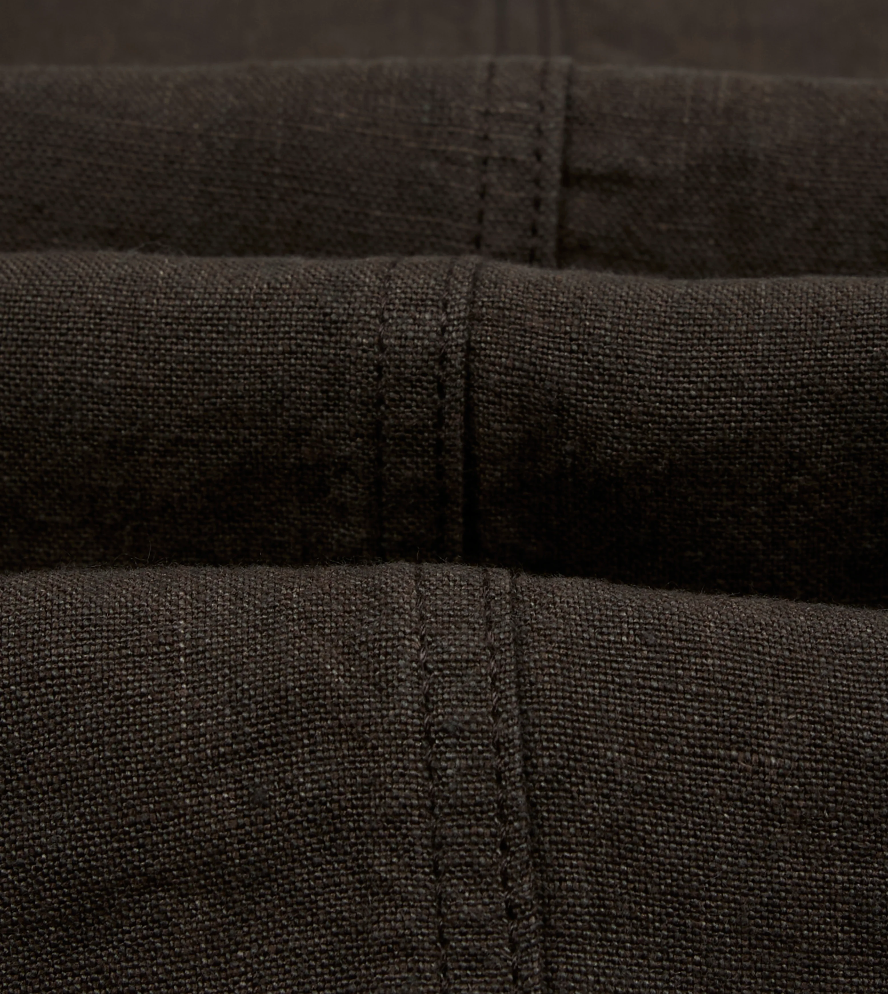 Brown Linen Forestière Jacket - Image 3