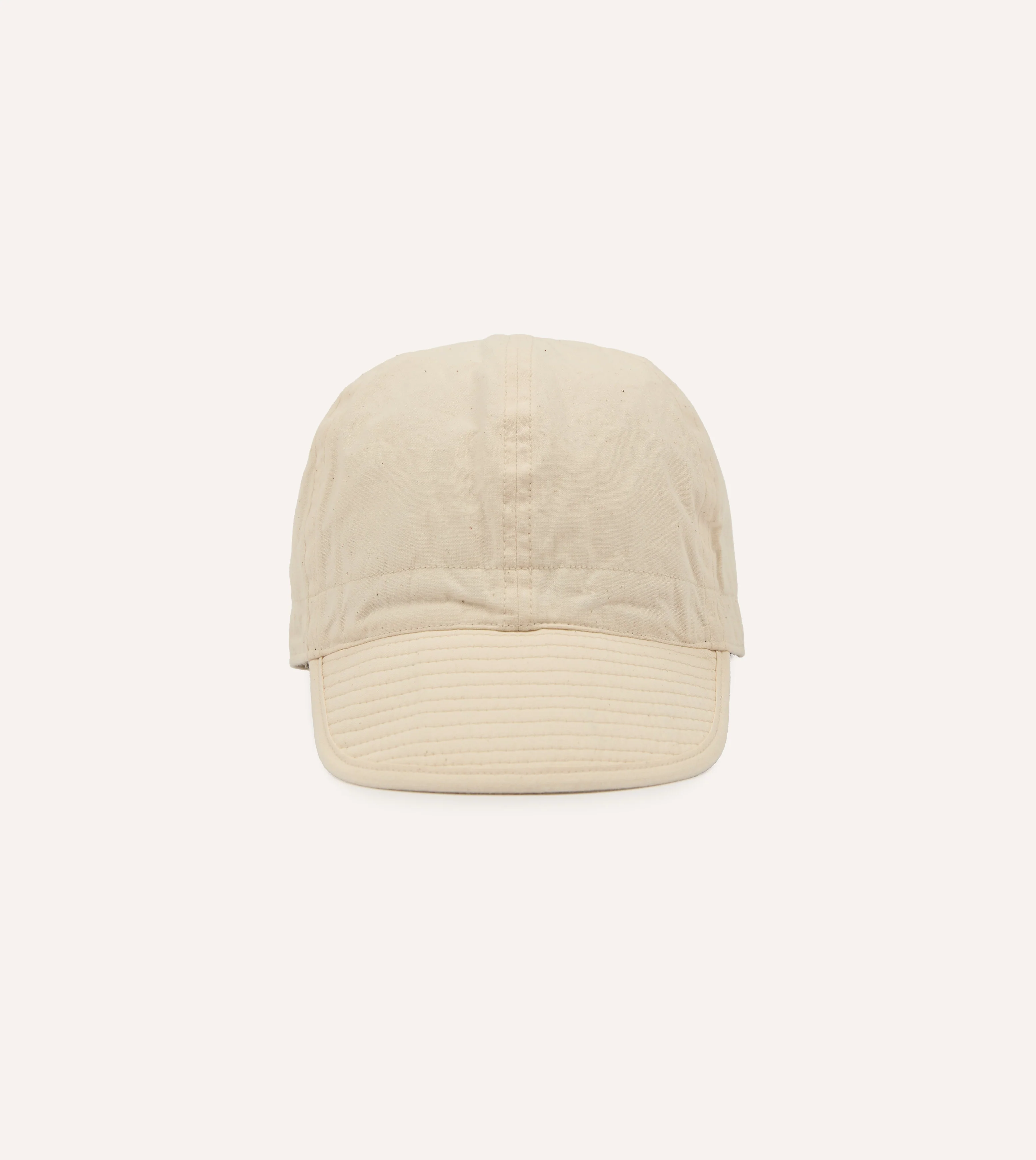 Câbleami Ecru 6oz Chambray Cotton Army Cap