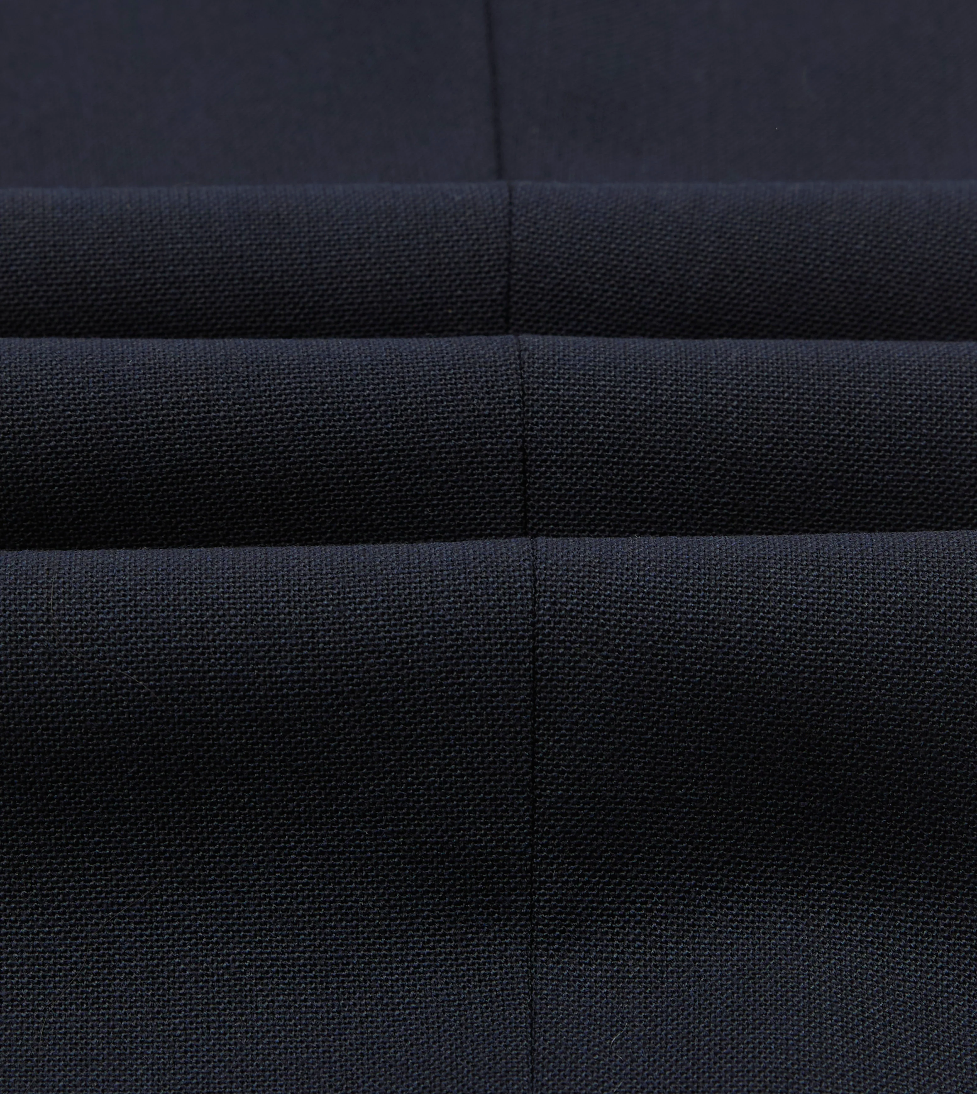 Darky Navy Fresco® Wool Single Pleat Trouser - Image 2