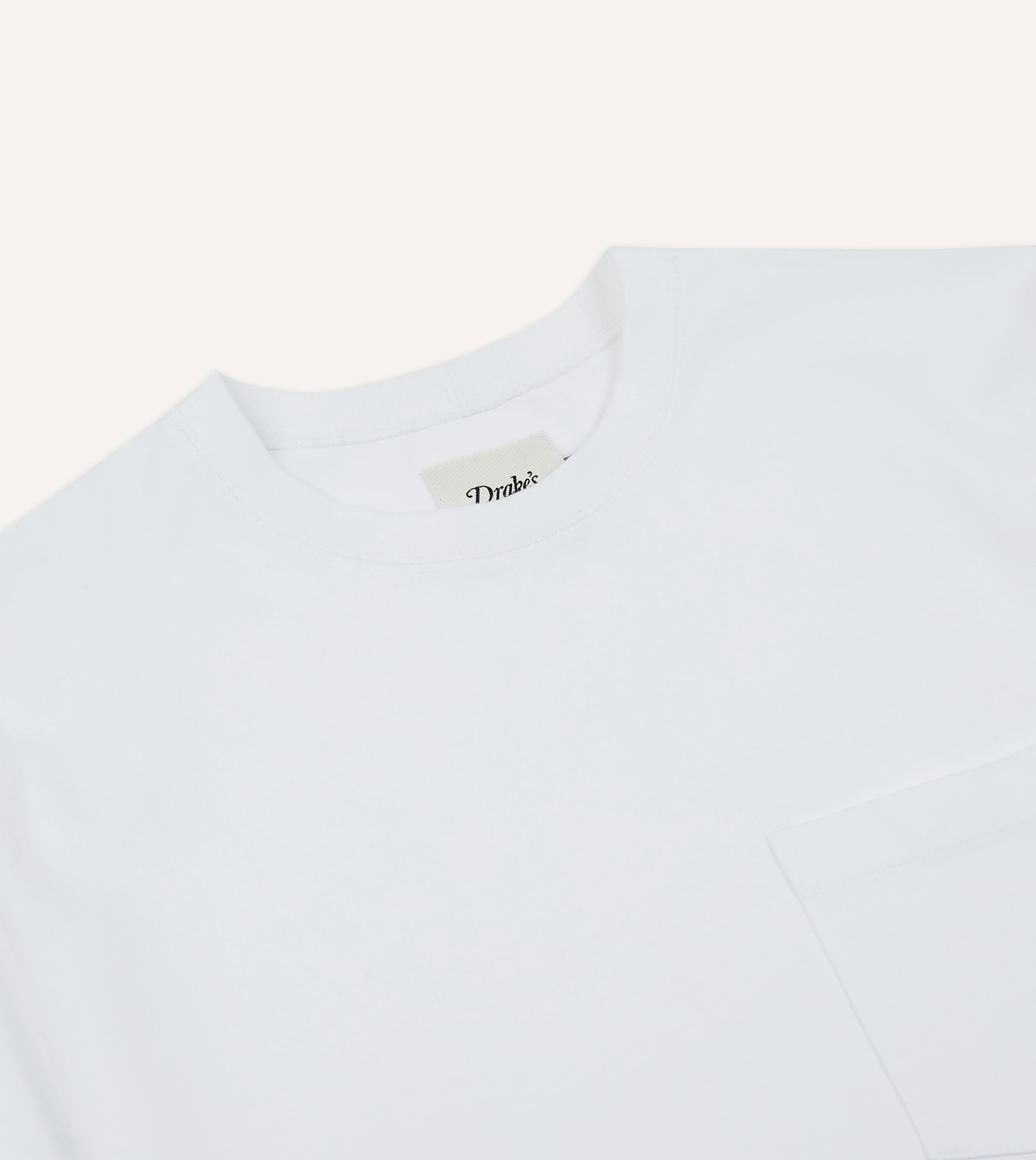 White Printed Stripe Hiking T-Shirt - Image 3