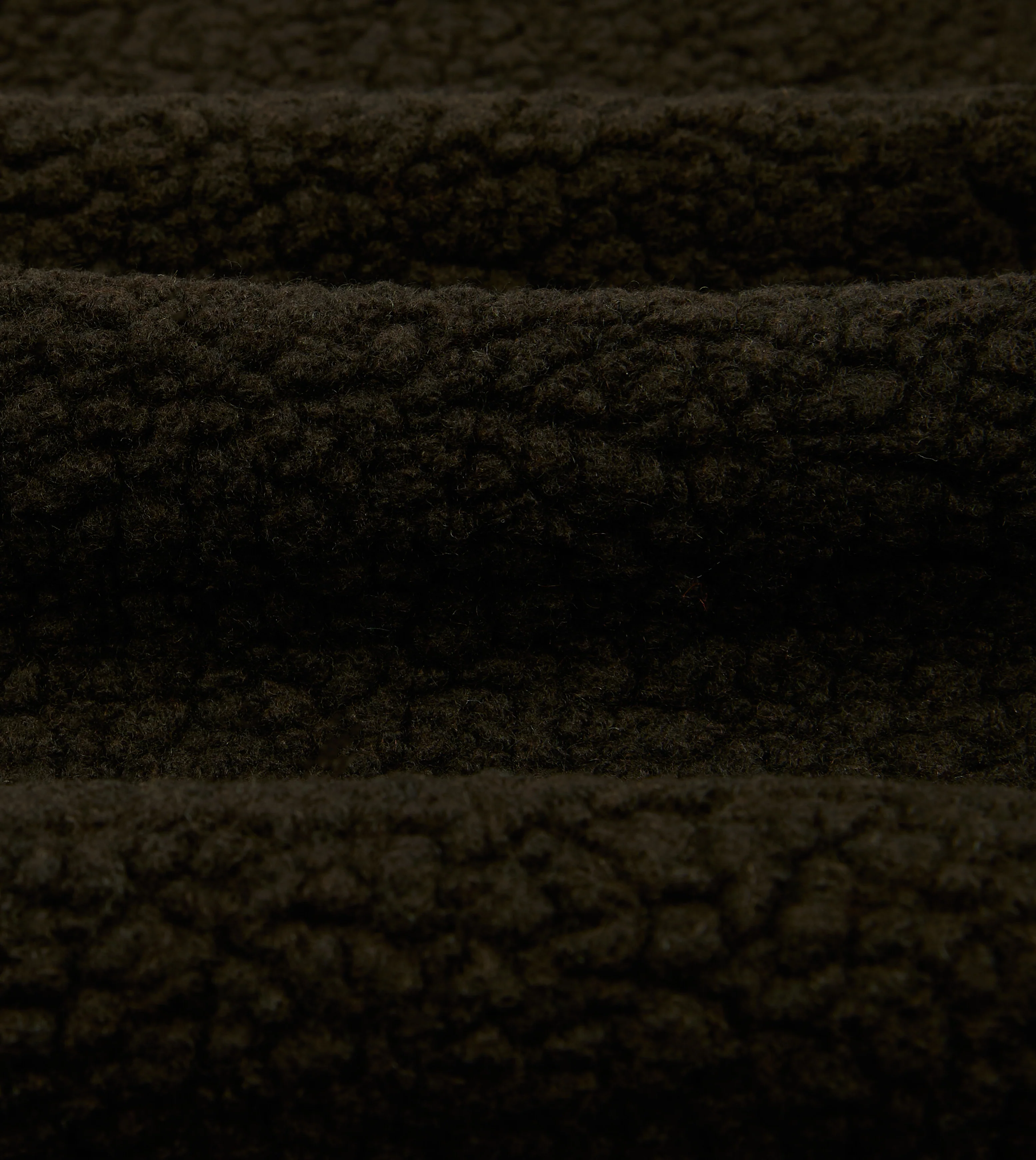 Drake's by A. Levine Boucle Wool Half-Zip Fleece Jacket - Image 2