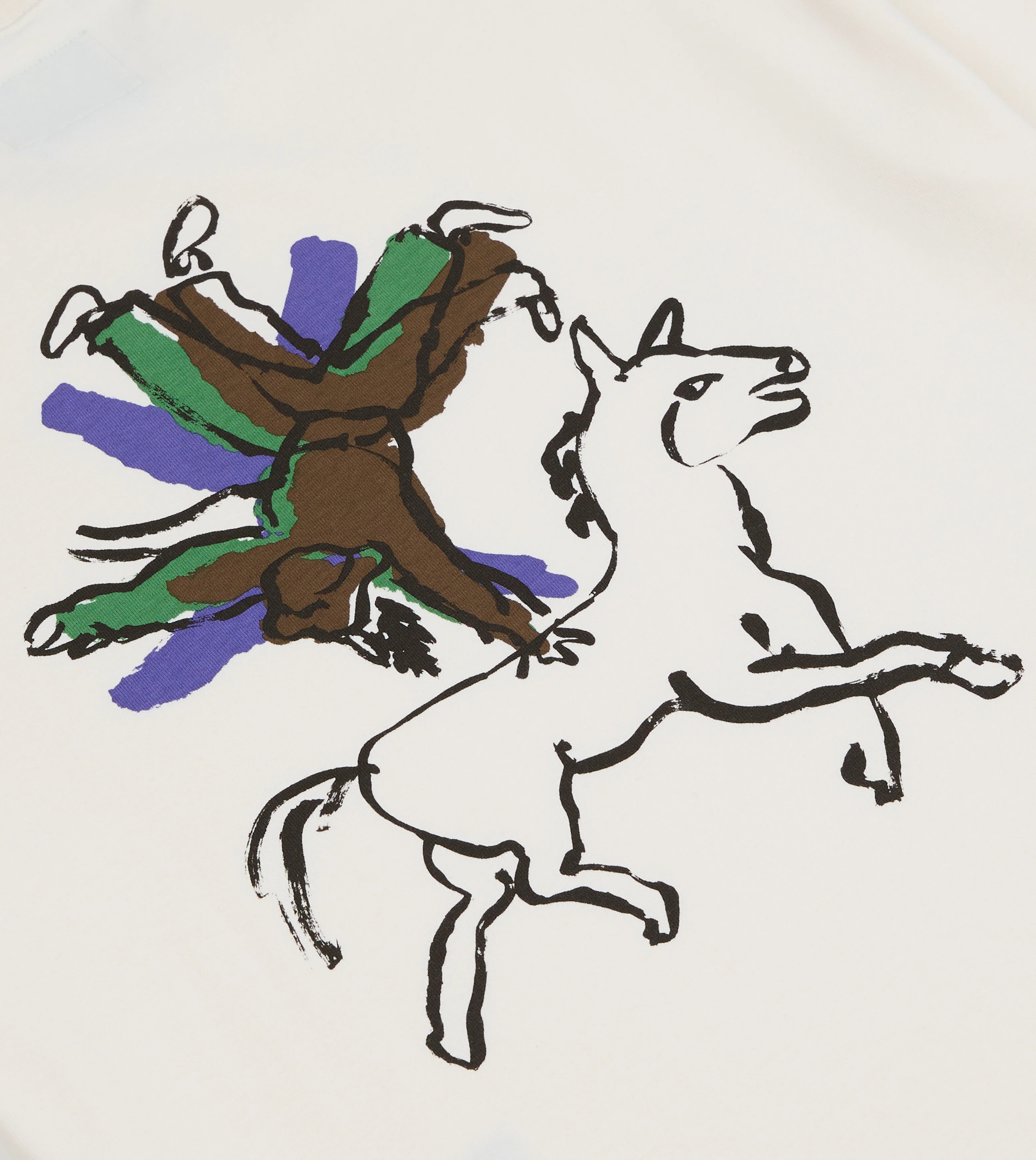 Drake's by A. Levine Vaulting Print Short-Sleeve Hiking T-Shirt - Image 6