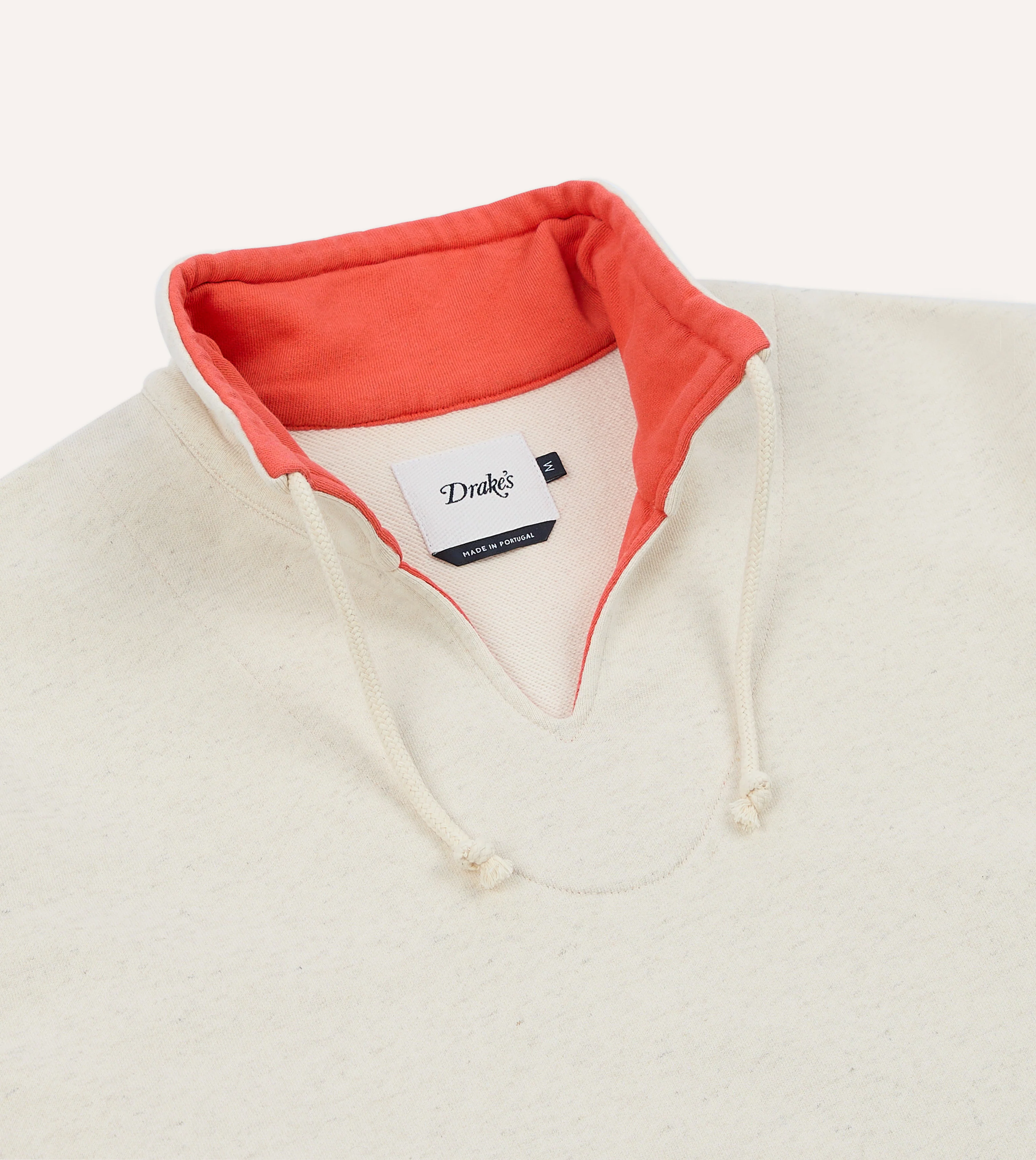Ecru Cotton-Hemp Smock Sweatshirt - Image 4