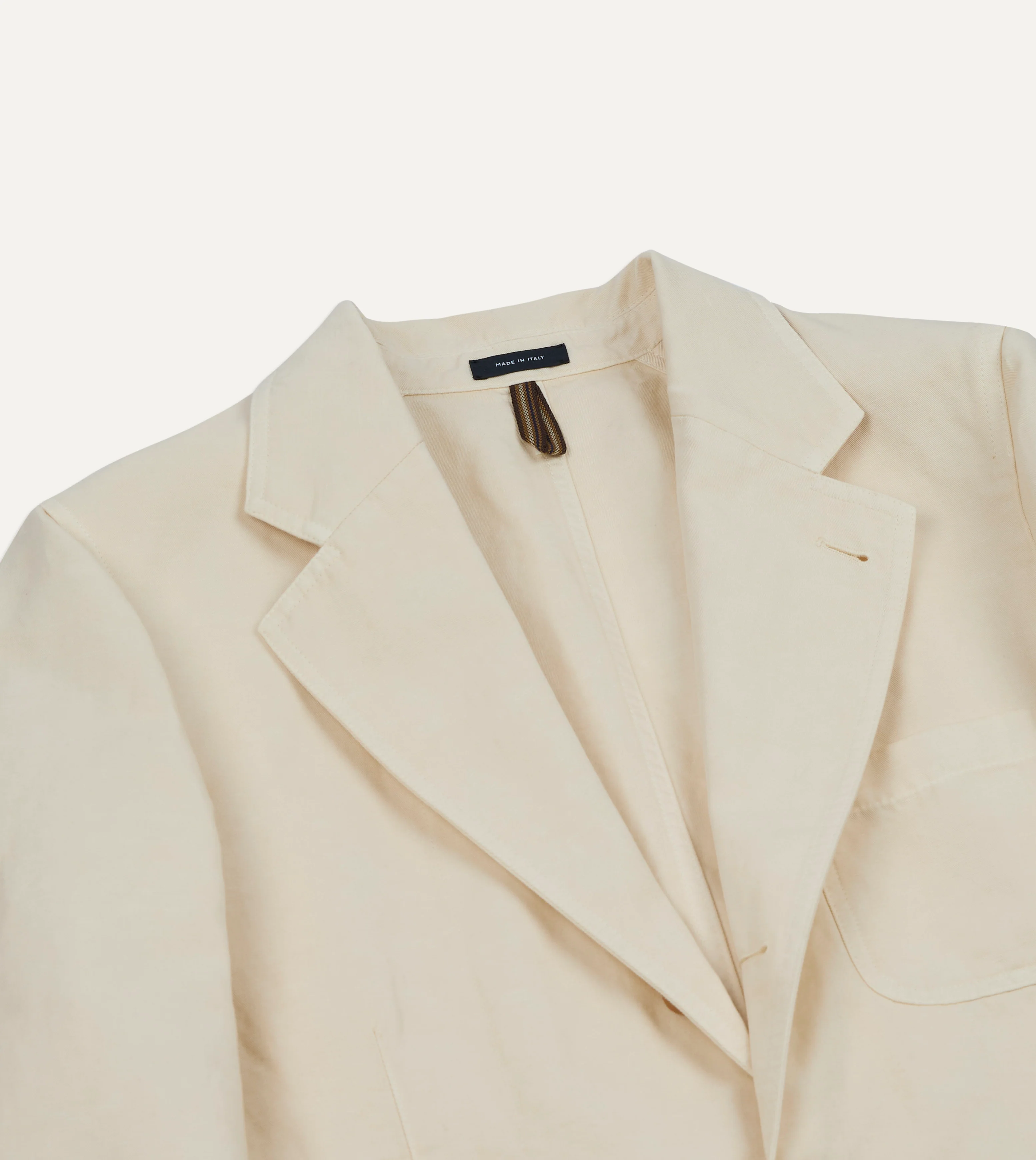 Ecru Cotton-Linen Games Blazer Mk. IV - Image 3