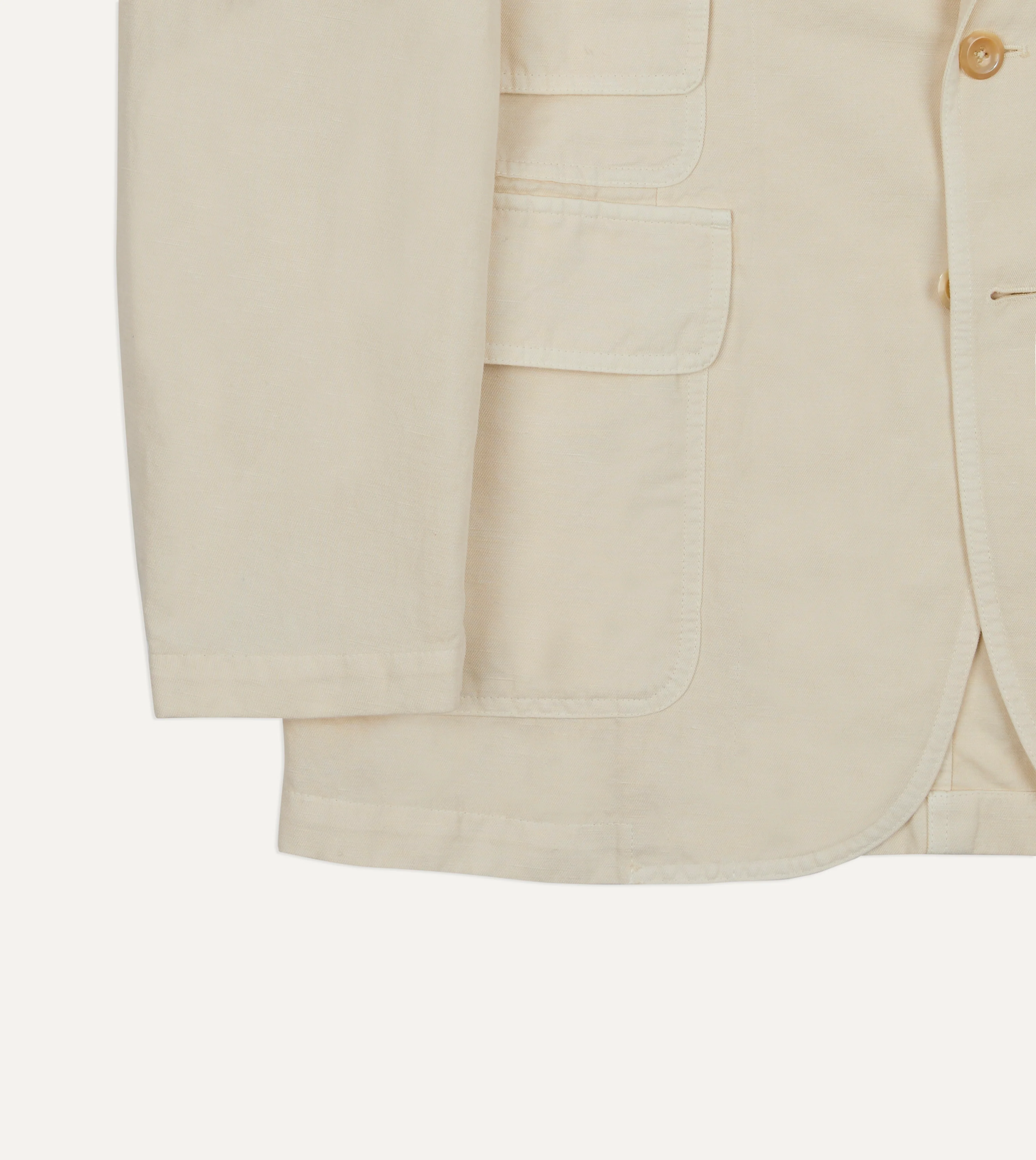 Ecru Cotton-Linen Games Blazer Mk. IV - Image 6