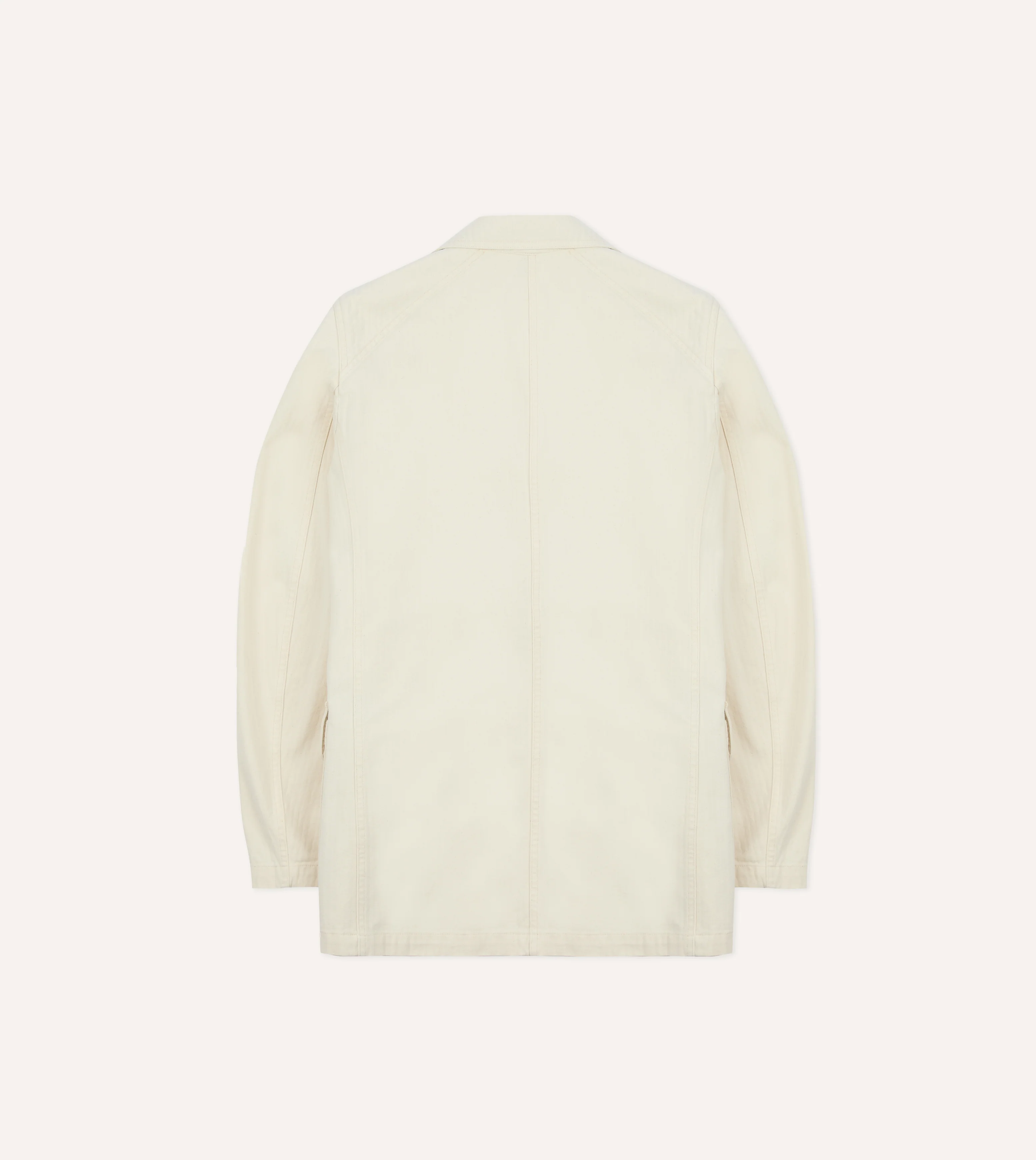 Ecru Herringbone Twill Cotton Games Blazer Mk. I - Image 9