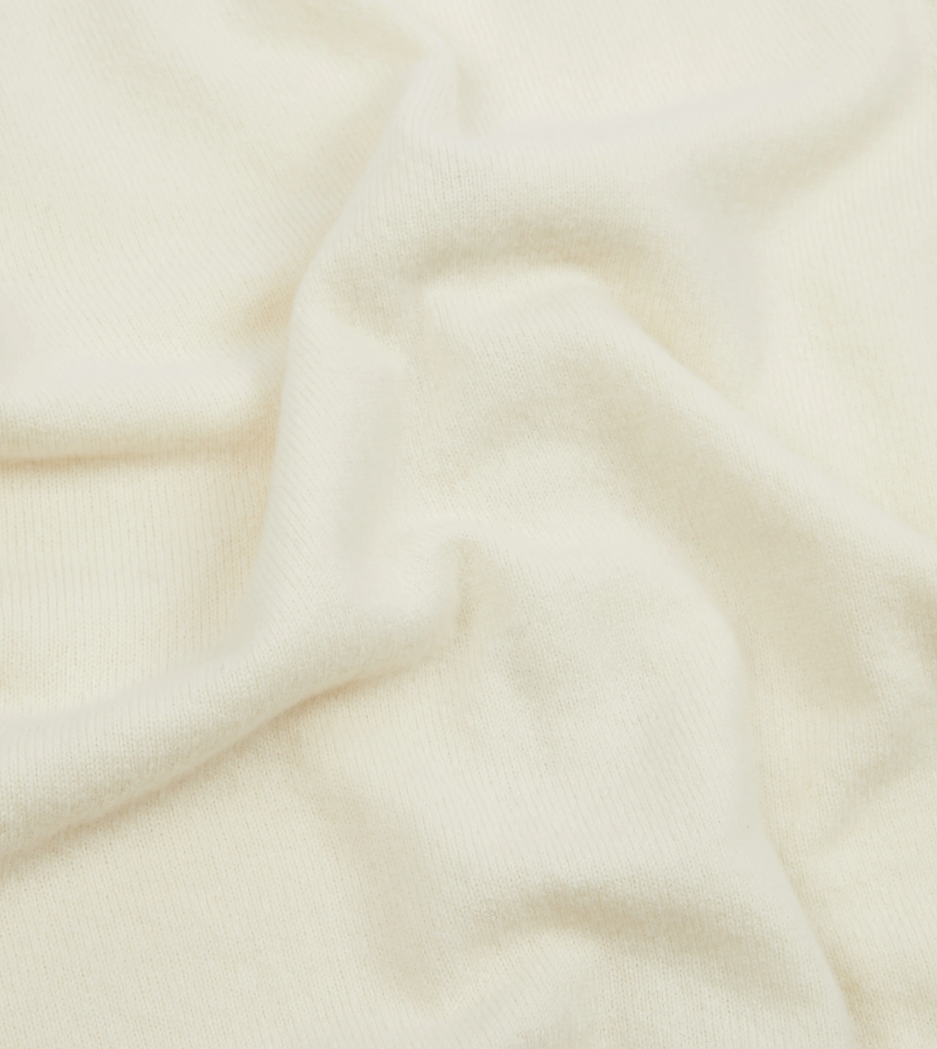Ecru Lambswool Sleeveless Cardigan - Image 2