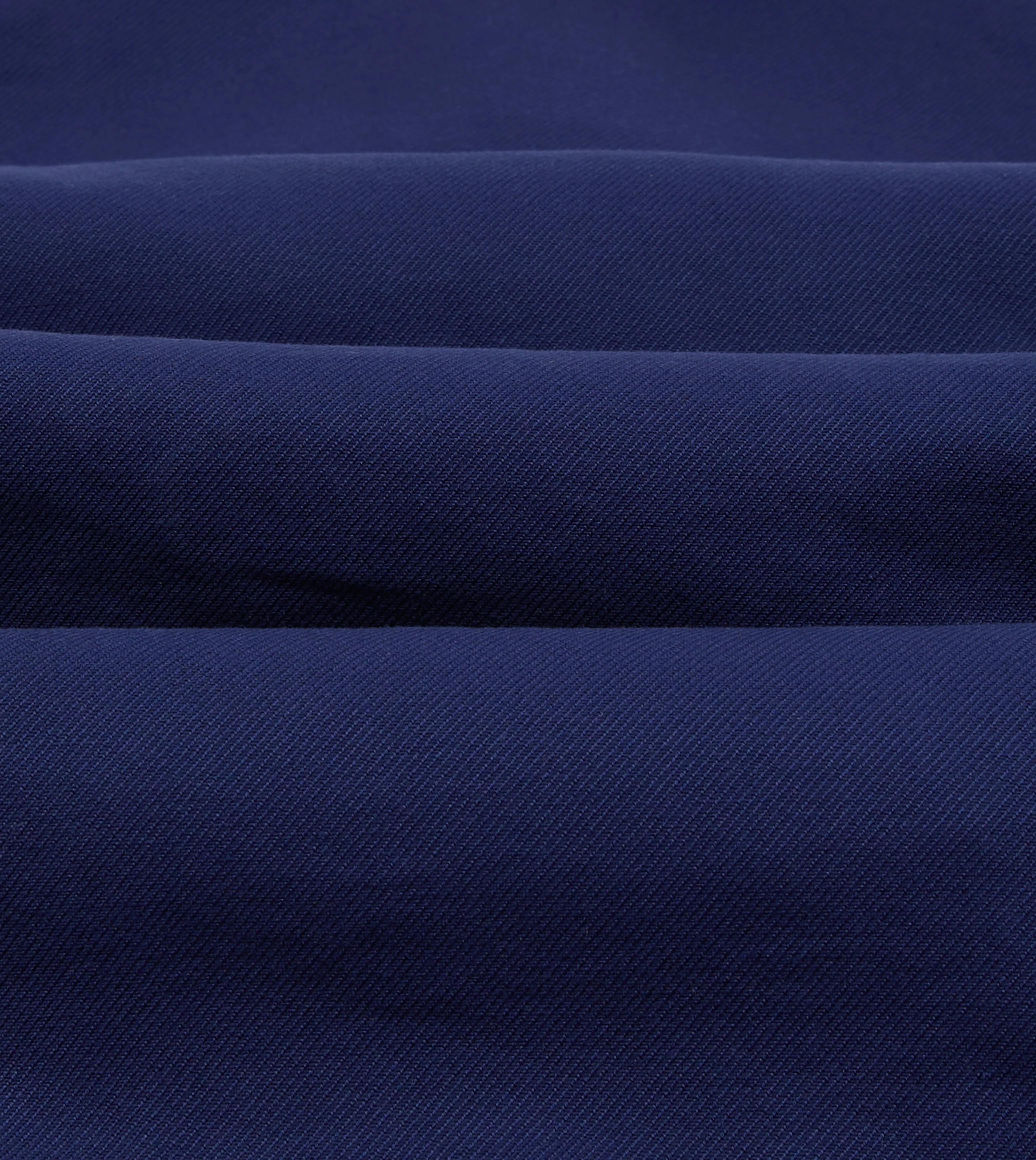 French Blue Cotton Serge Double-Breasted Chore Coat - Image 3