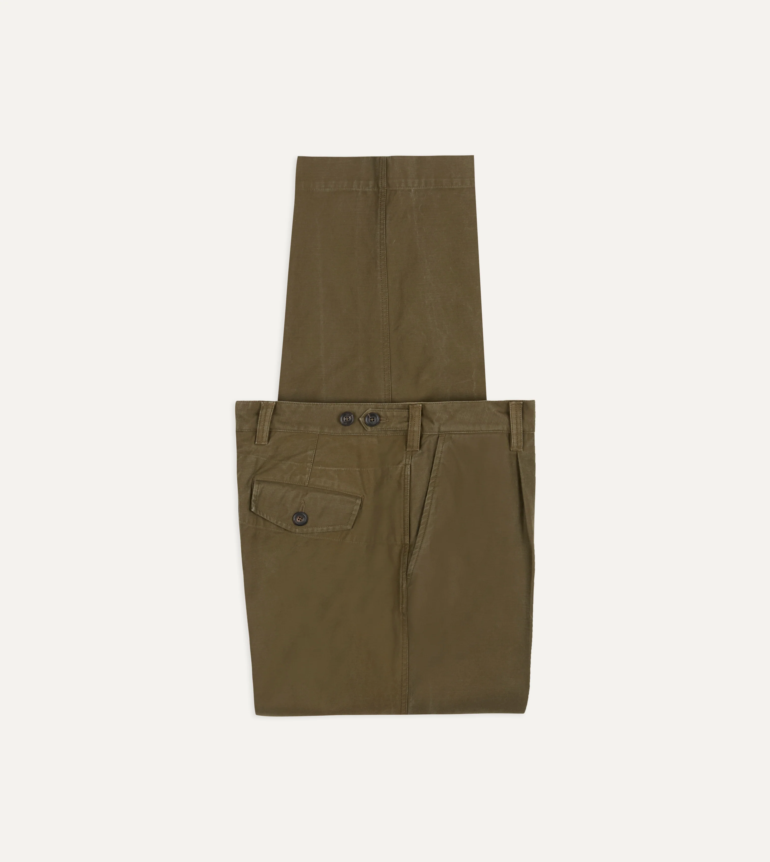 Green Cotton Travel Games Trouser