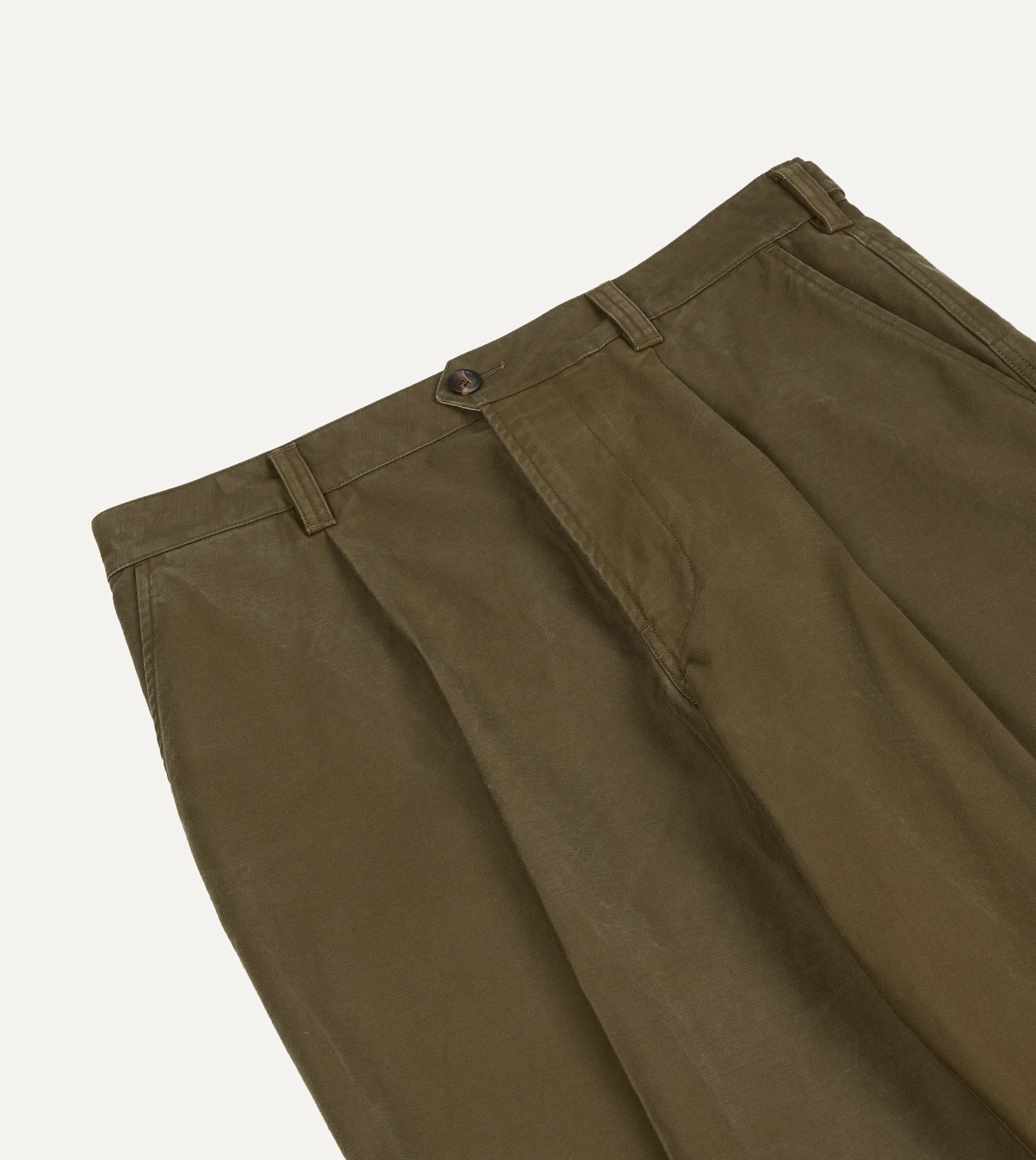 Green Cotton Travel Games Trouser - Image 4