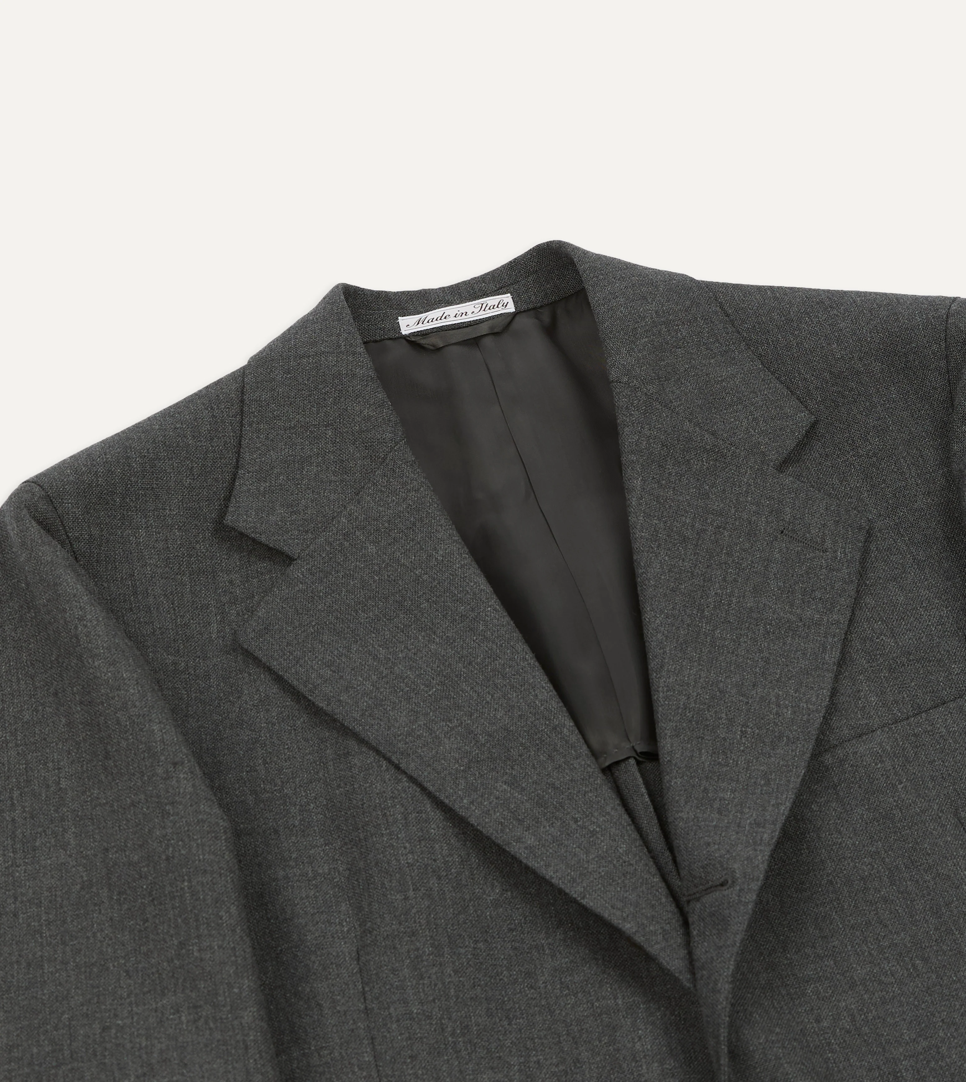 Grey Fresco® Wool Tailored Jacket - Image 3