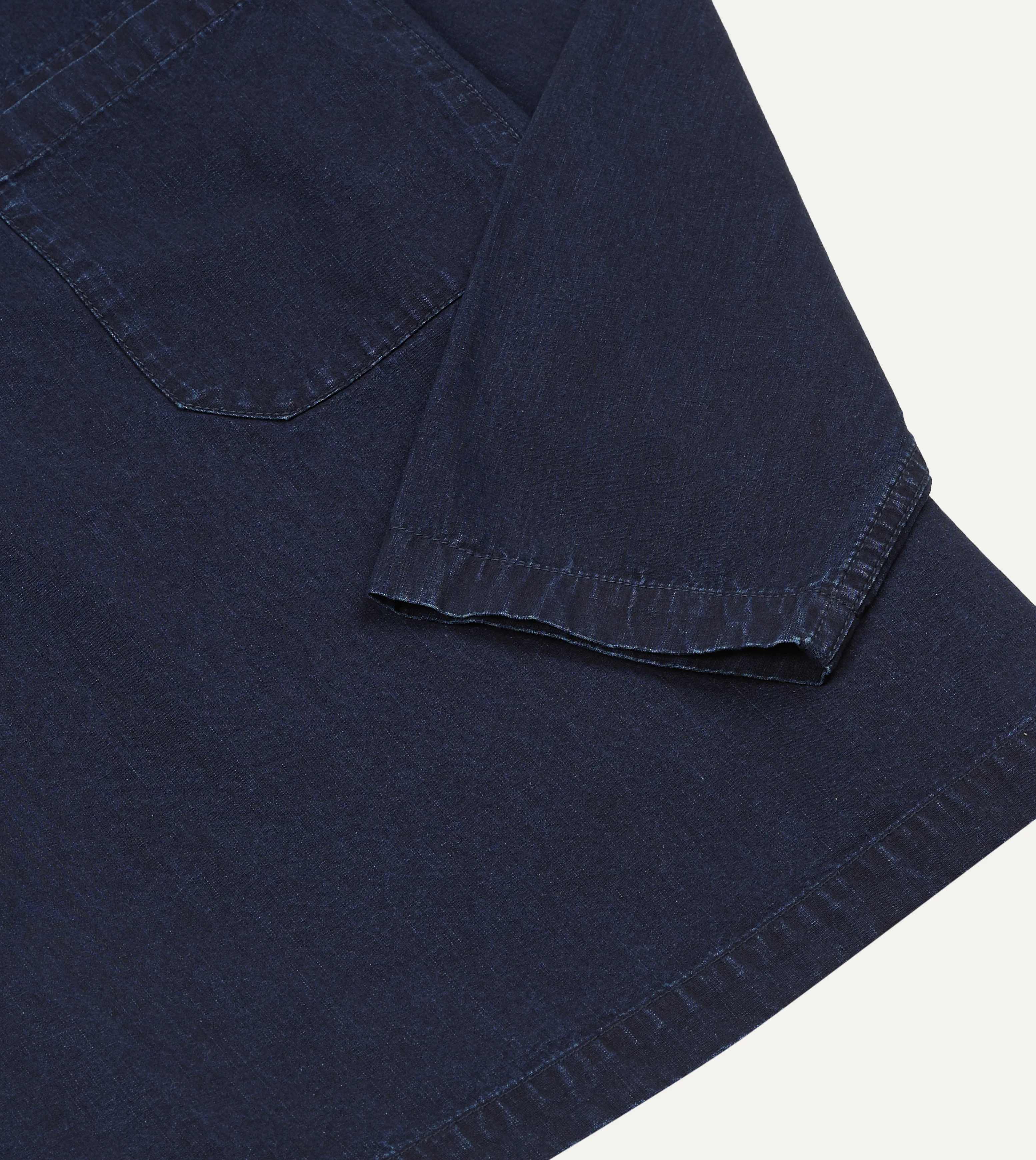 Indigo Cotton Smock - Image 5