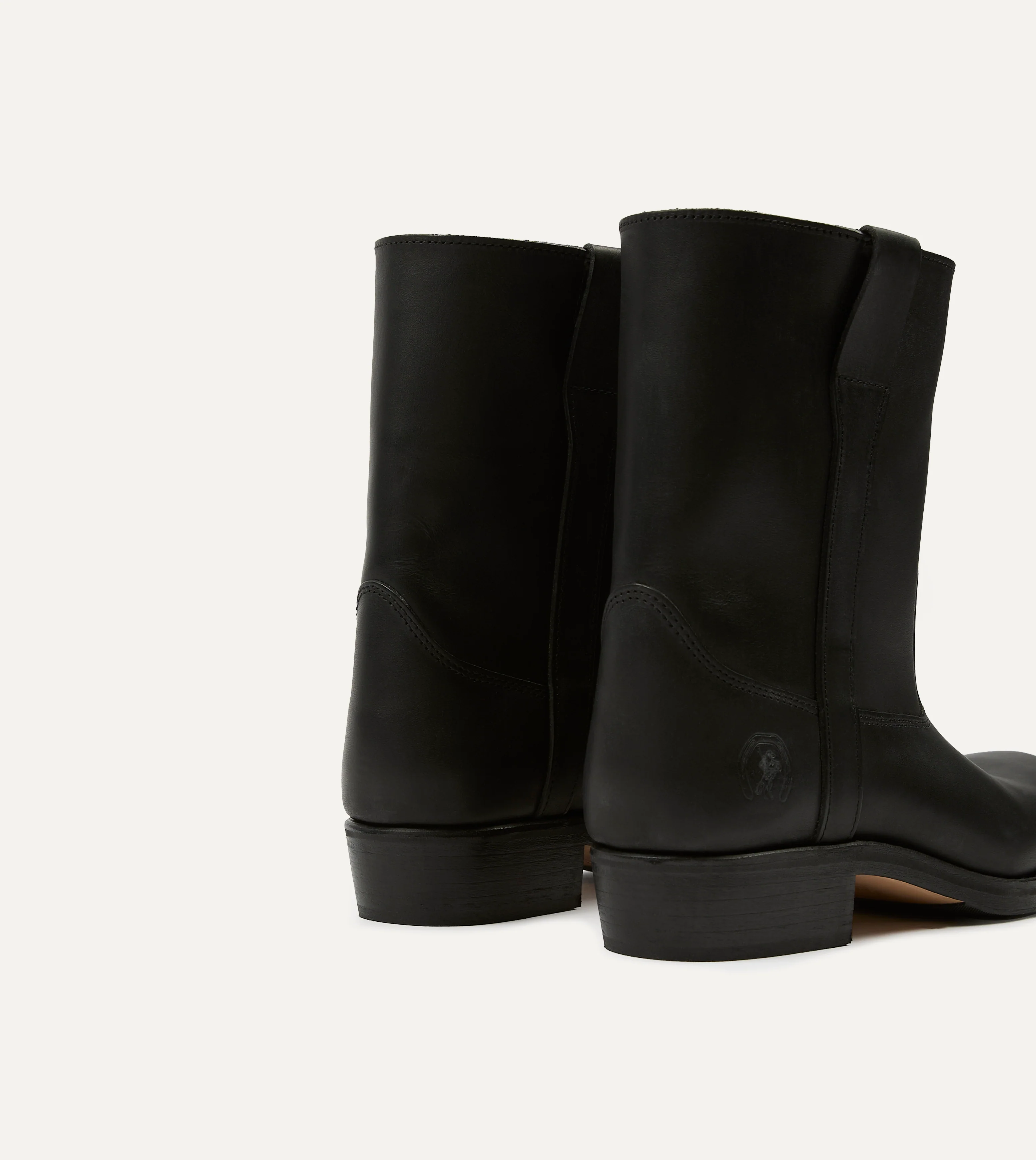 La Botte Gardiane Demi Camarguaise Black Leather Boots - Image 5