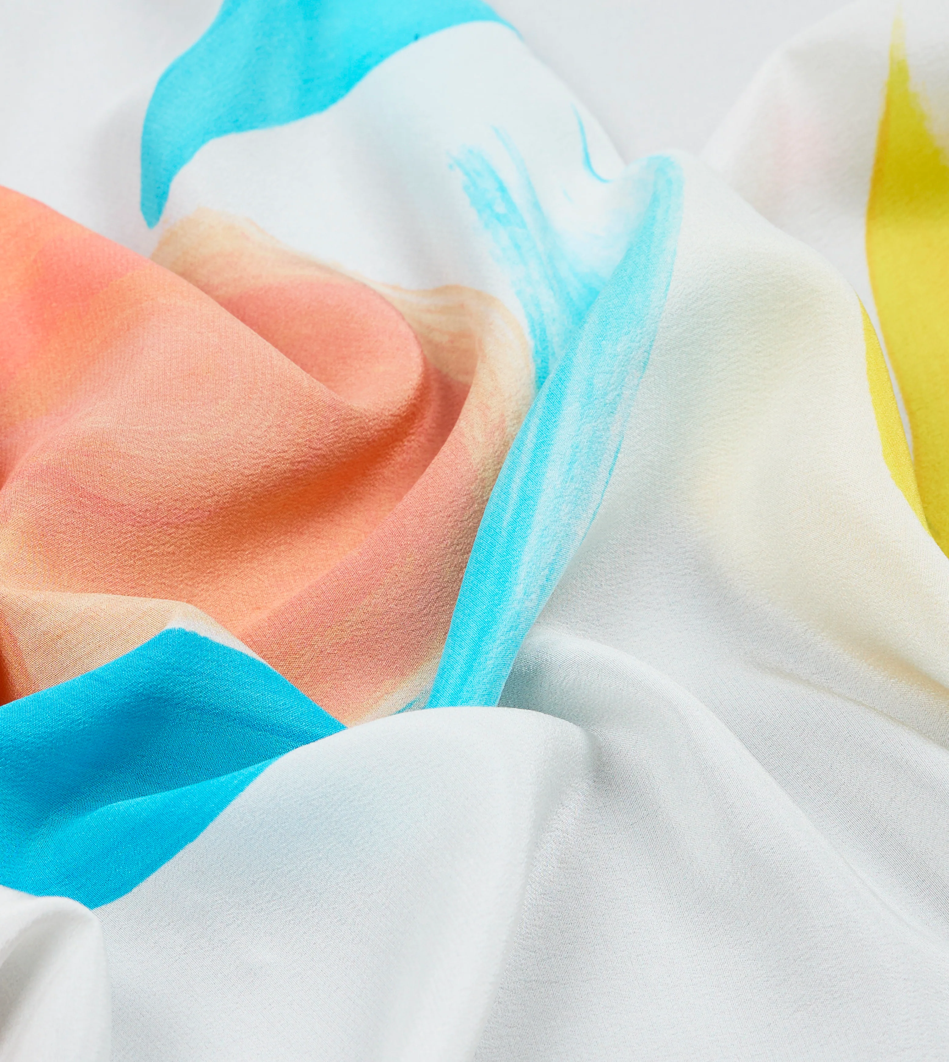 Mayumi Y. for Drake’s Brush Print Silk Bandana - Image 2