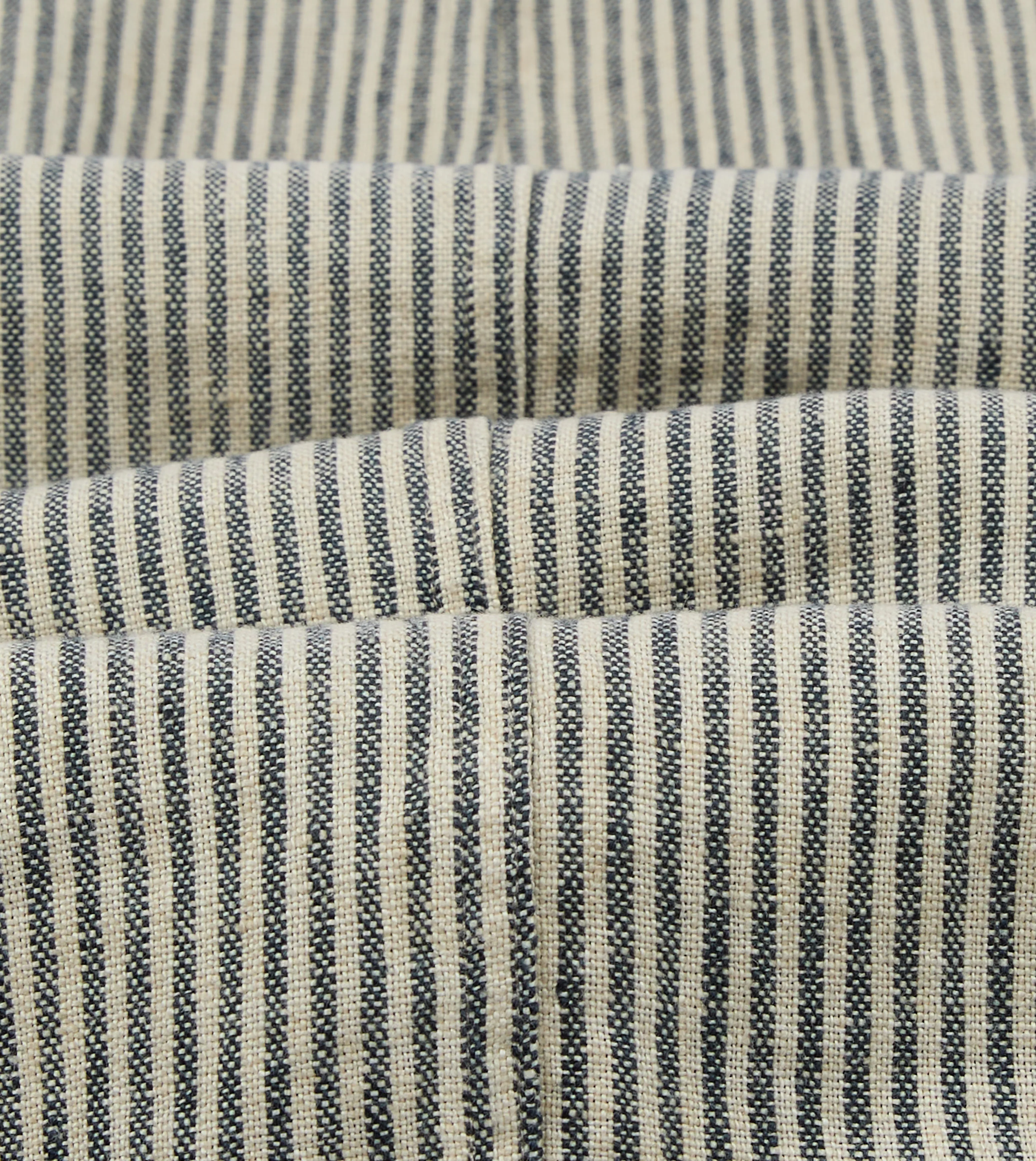 Navy and Ecru Stripe Oxford Linen Games Blazer Mk. IV - Image 2