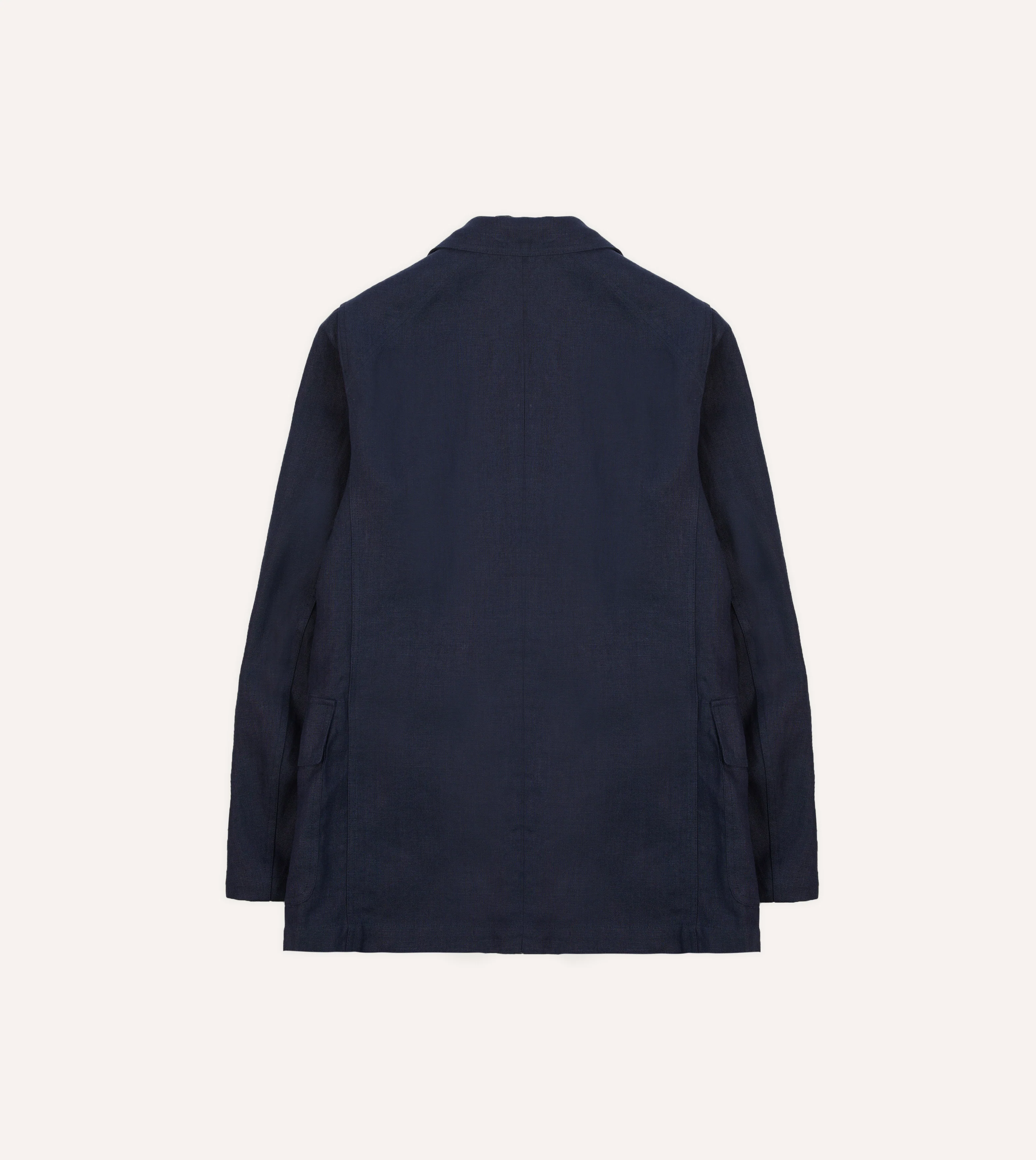 Navy Antique Linen Games Blazer Mk. I - Image 8