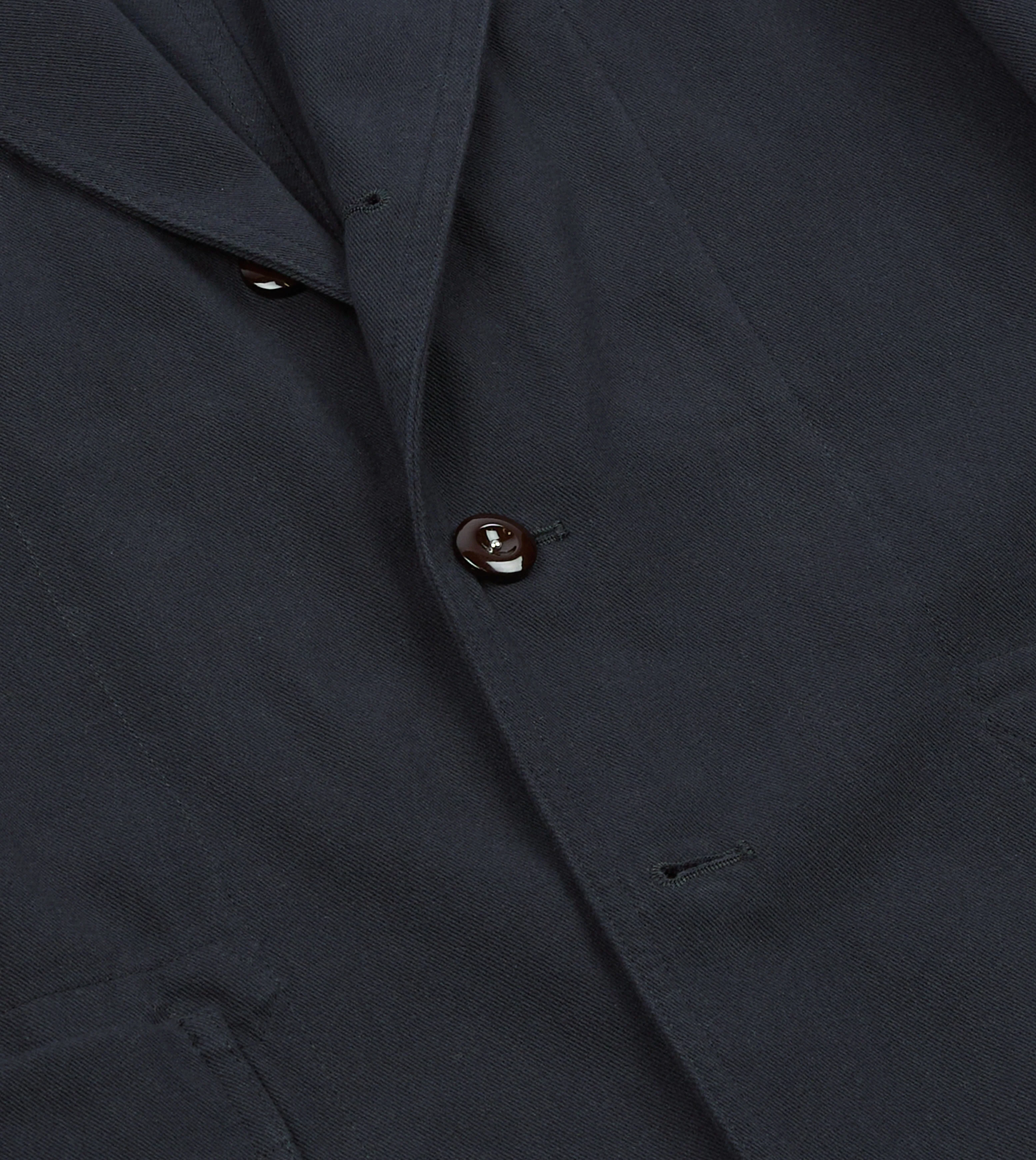 Navy Cotton Twill Field Games Blazer - Image 7