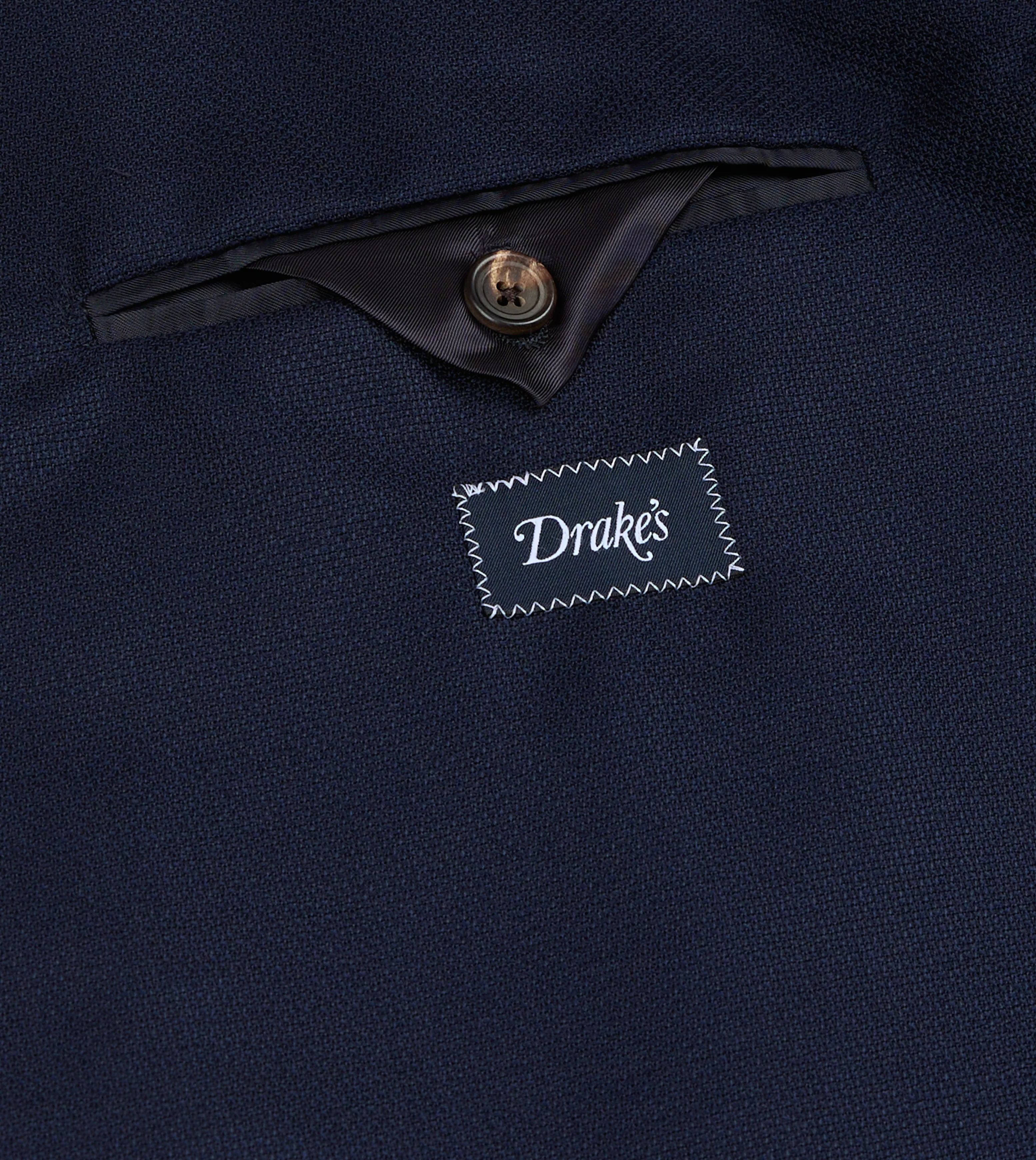 Navy Fresco® Wool Tailored Jacket - Image 7