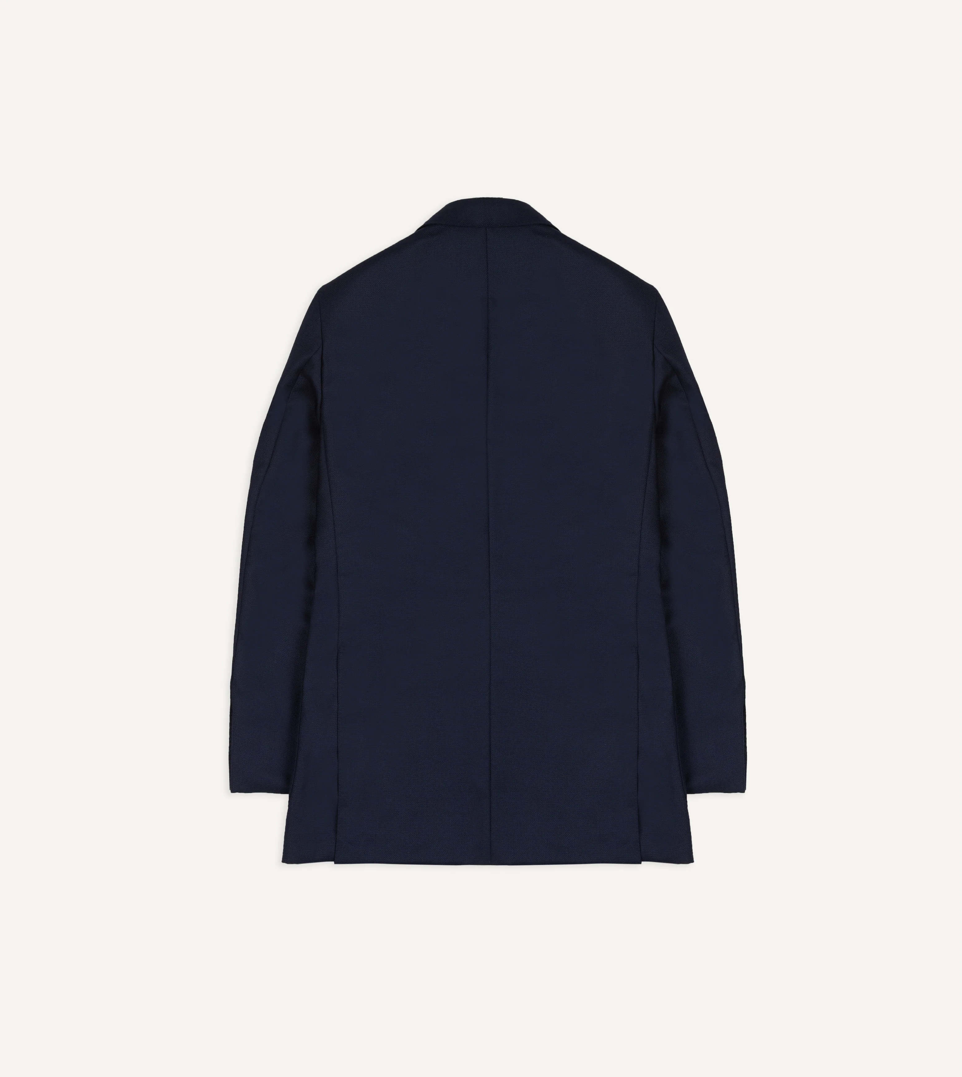 Navy Fresco® Wool Tailored Jacket - Image 8