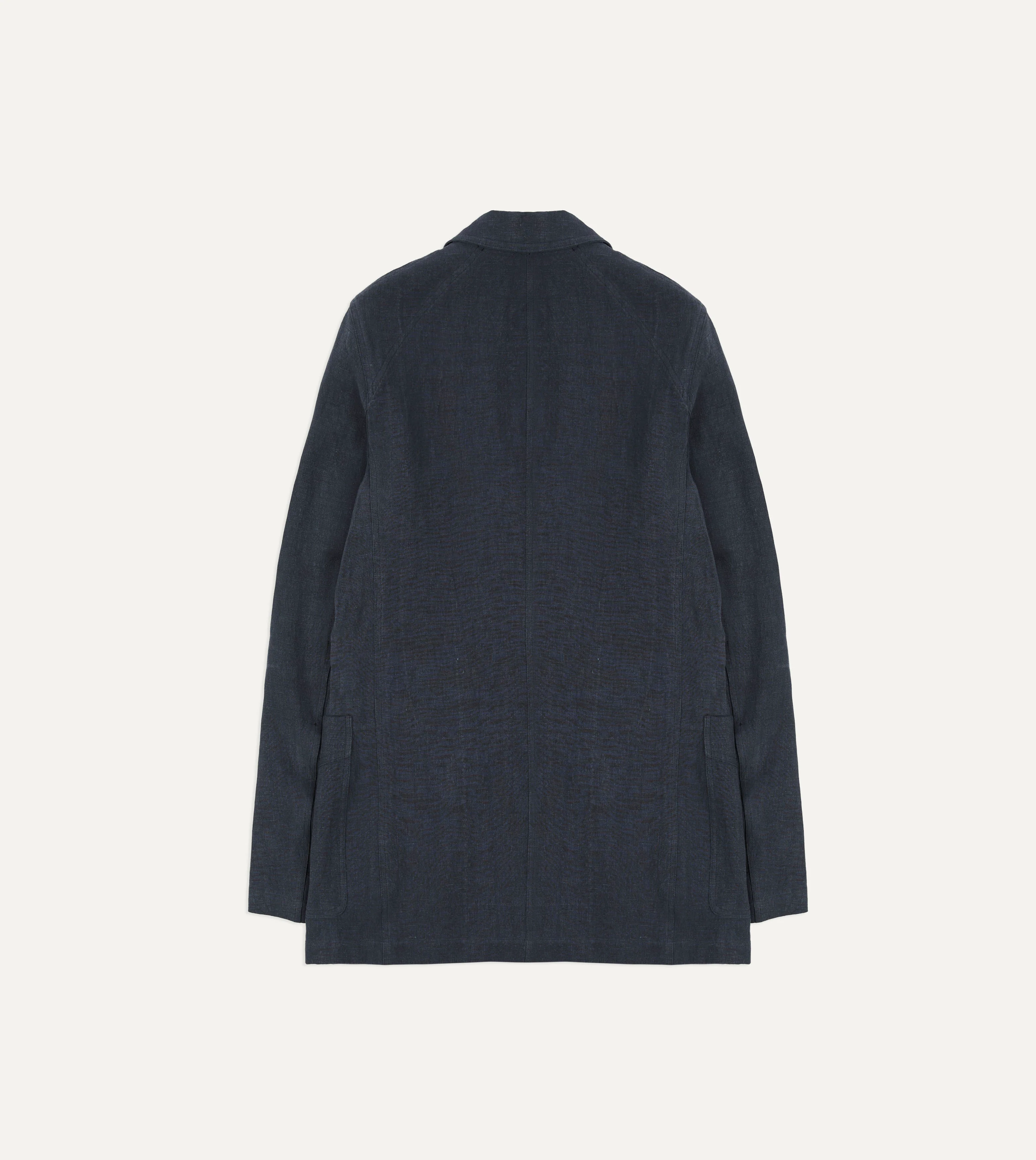 Navy Linen Games Blazer Mk. III - Image 9