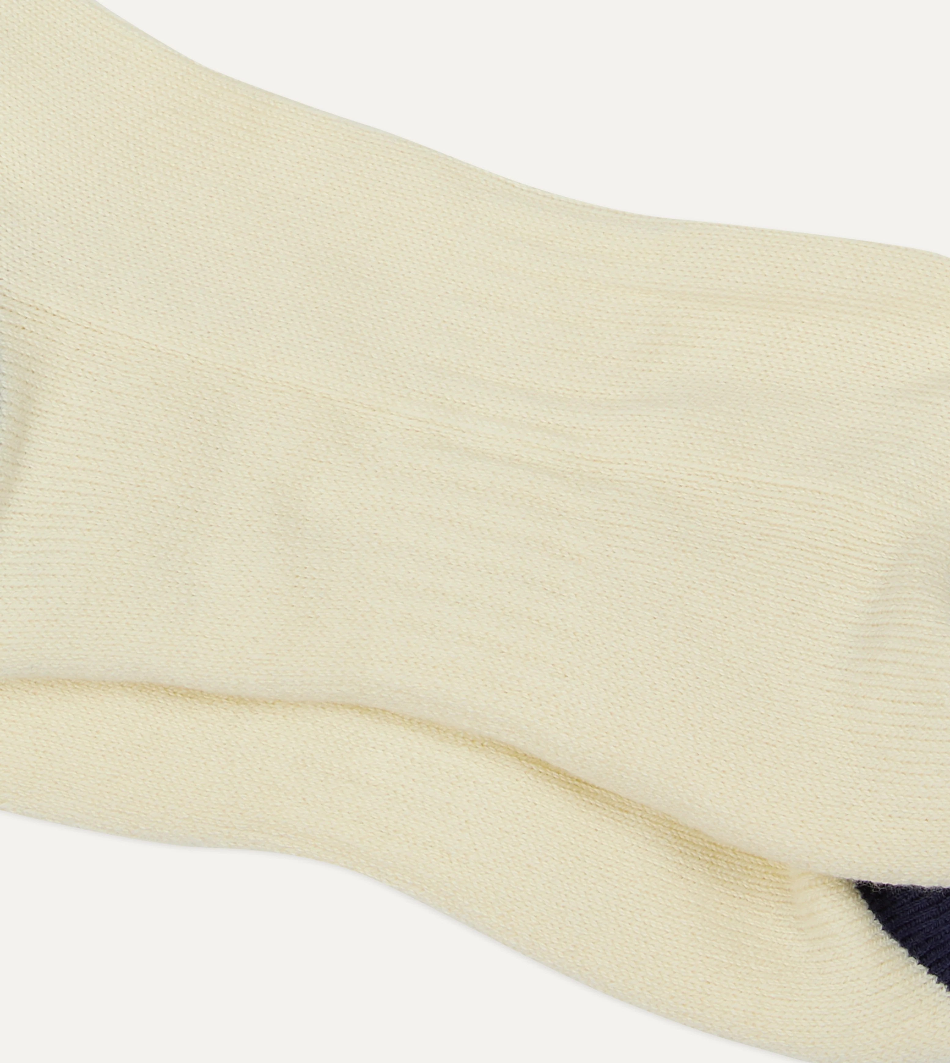 Navy, Red and Yellow Striped Sport Socks - Image 2