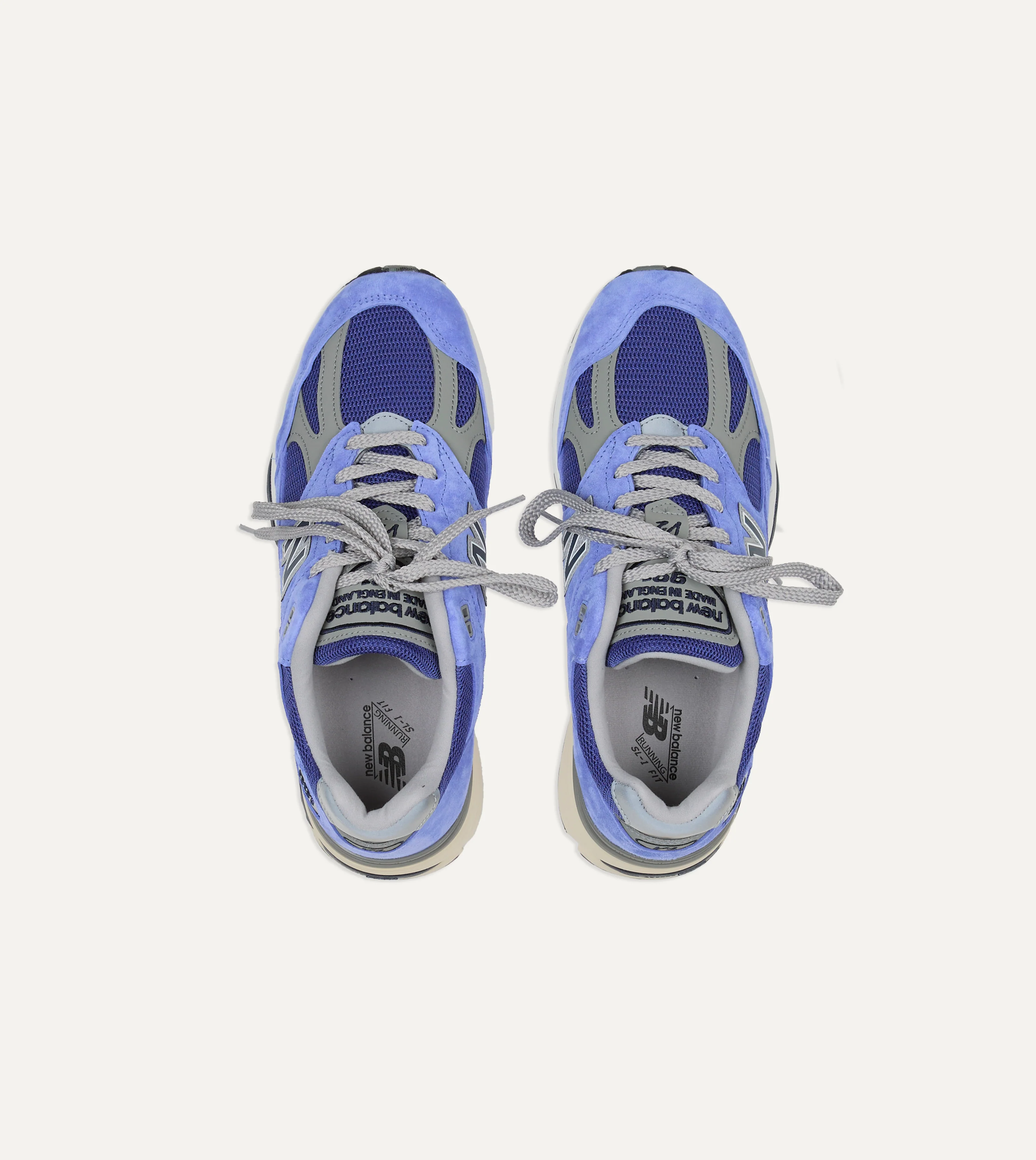 New Balance 'Summer Brights’ Baja Blue Made in UK 991v2 Trainers - Image 4
