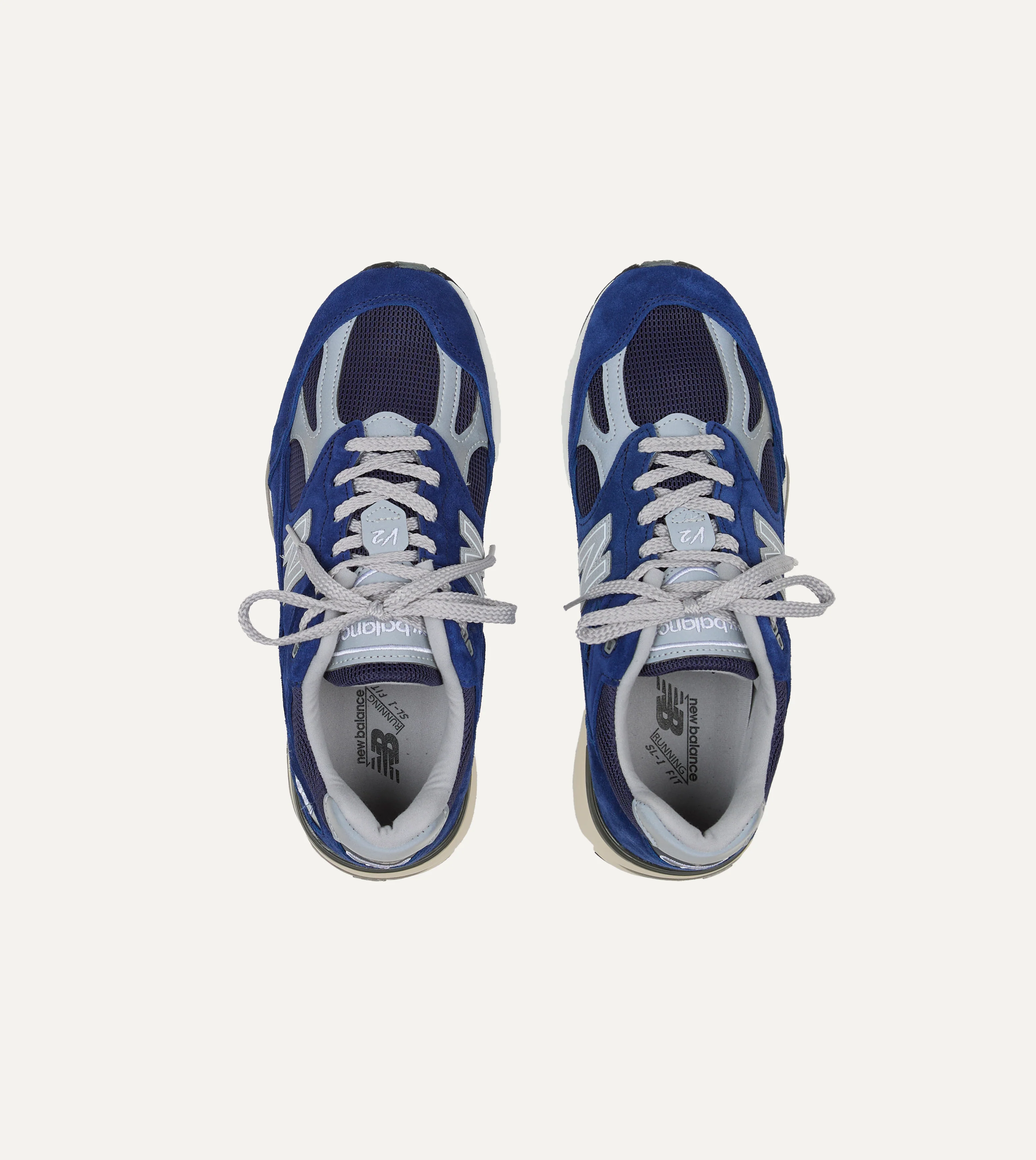 New Balance 'Vibrant Chroma' Limoges Blue Made in UK 991v2 Trainers - Image 4