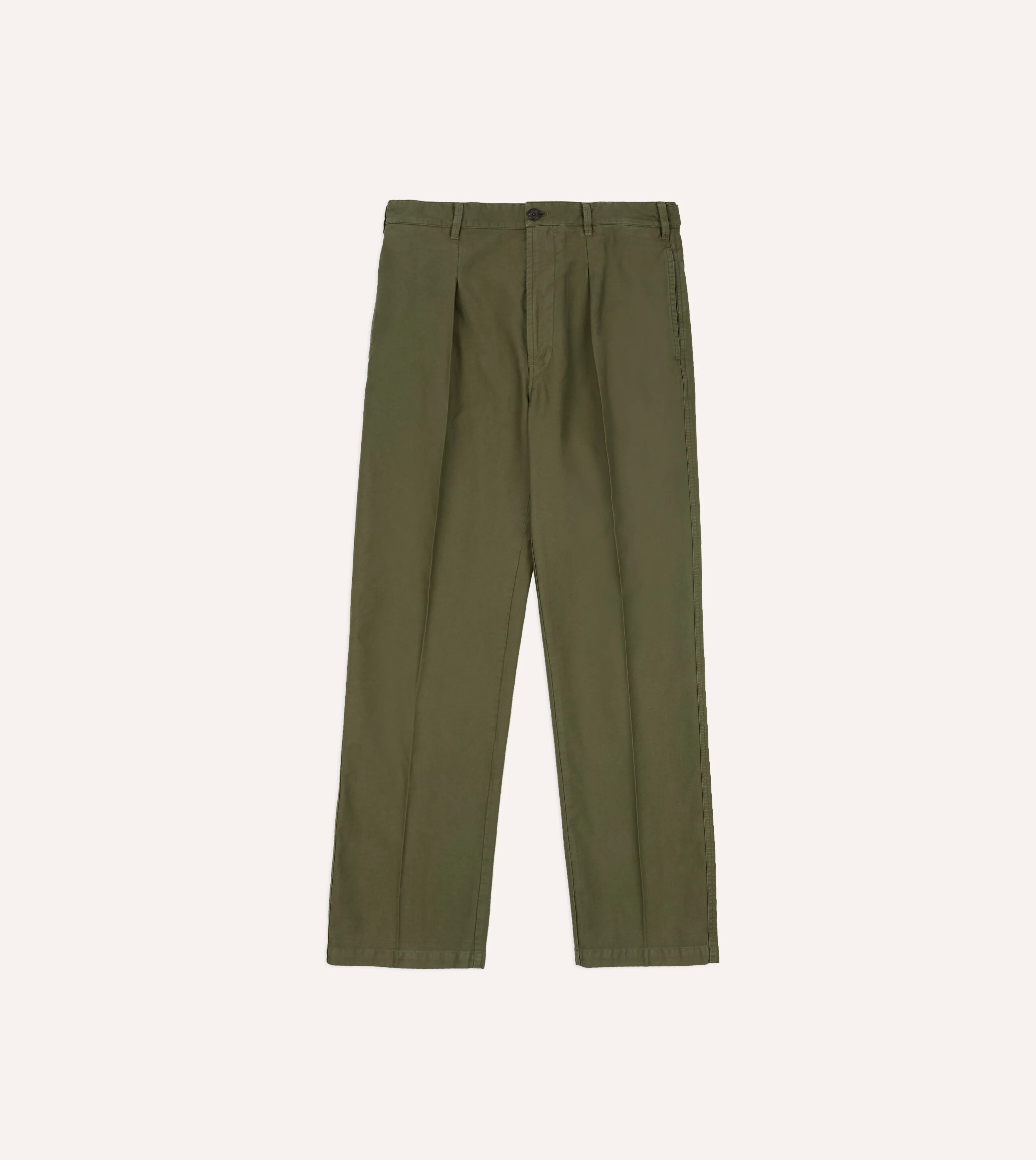 Olive Summer Moleskin Games Trouser - Image 3