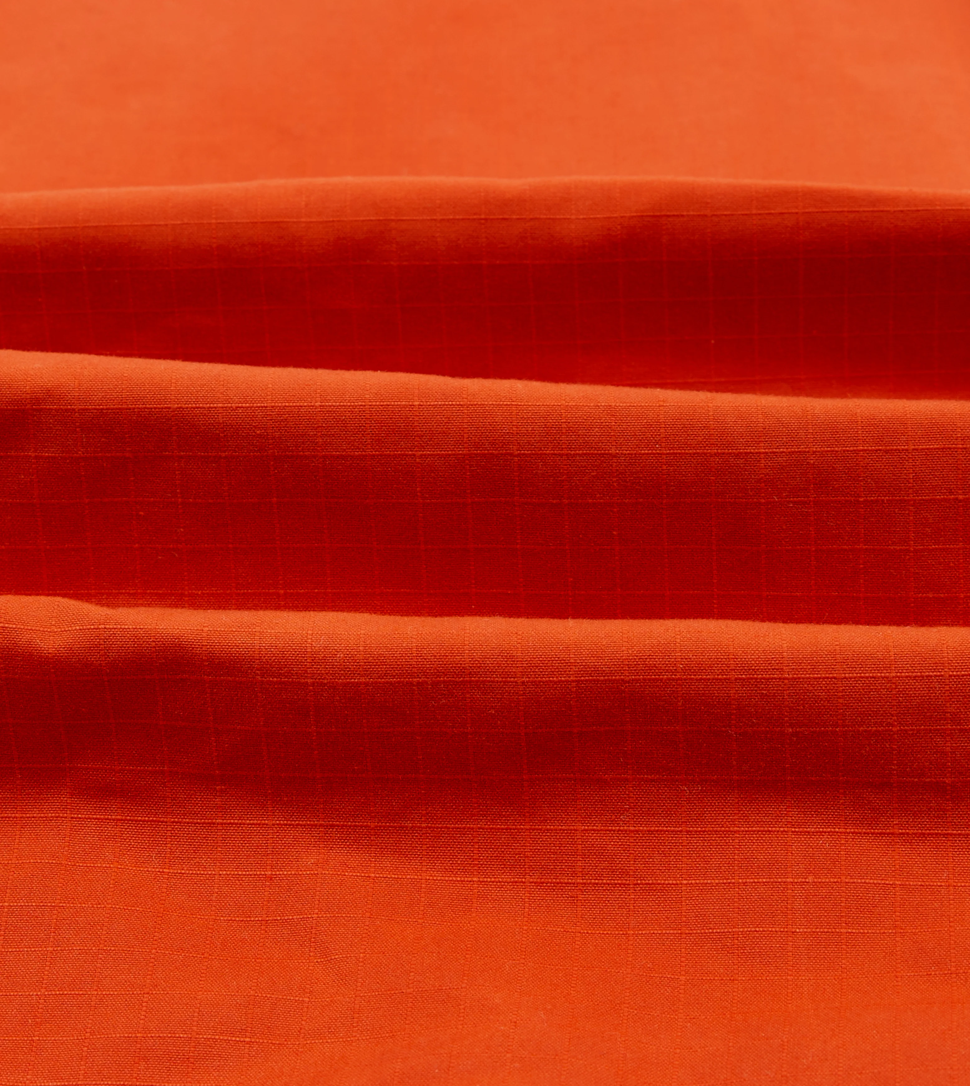 Orange Waxed Ripstop Cotton Wader Jacket - Image 2