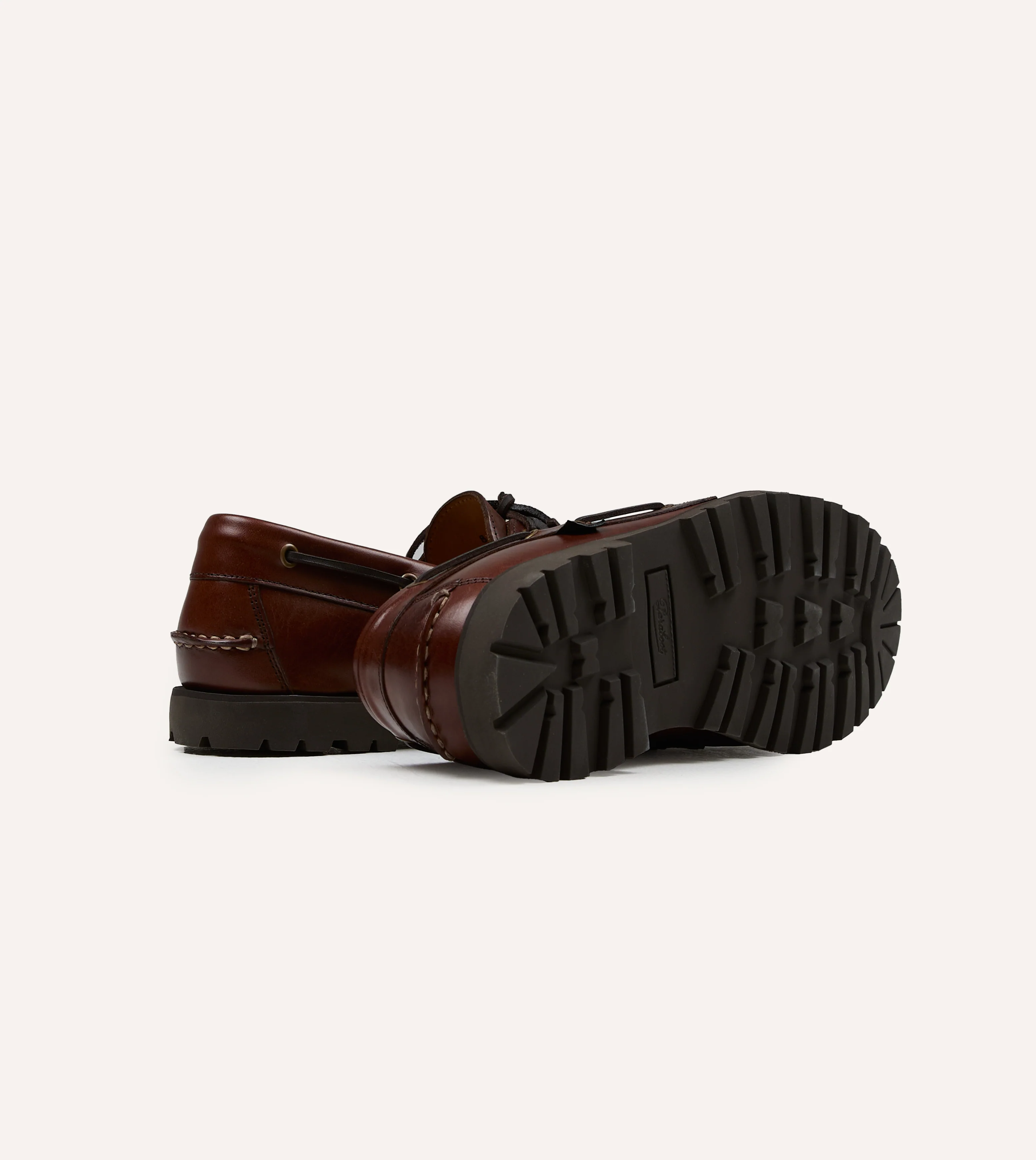 Paraboot Malo Lisse América Leather Boat Shoe - Image 2