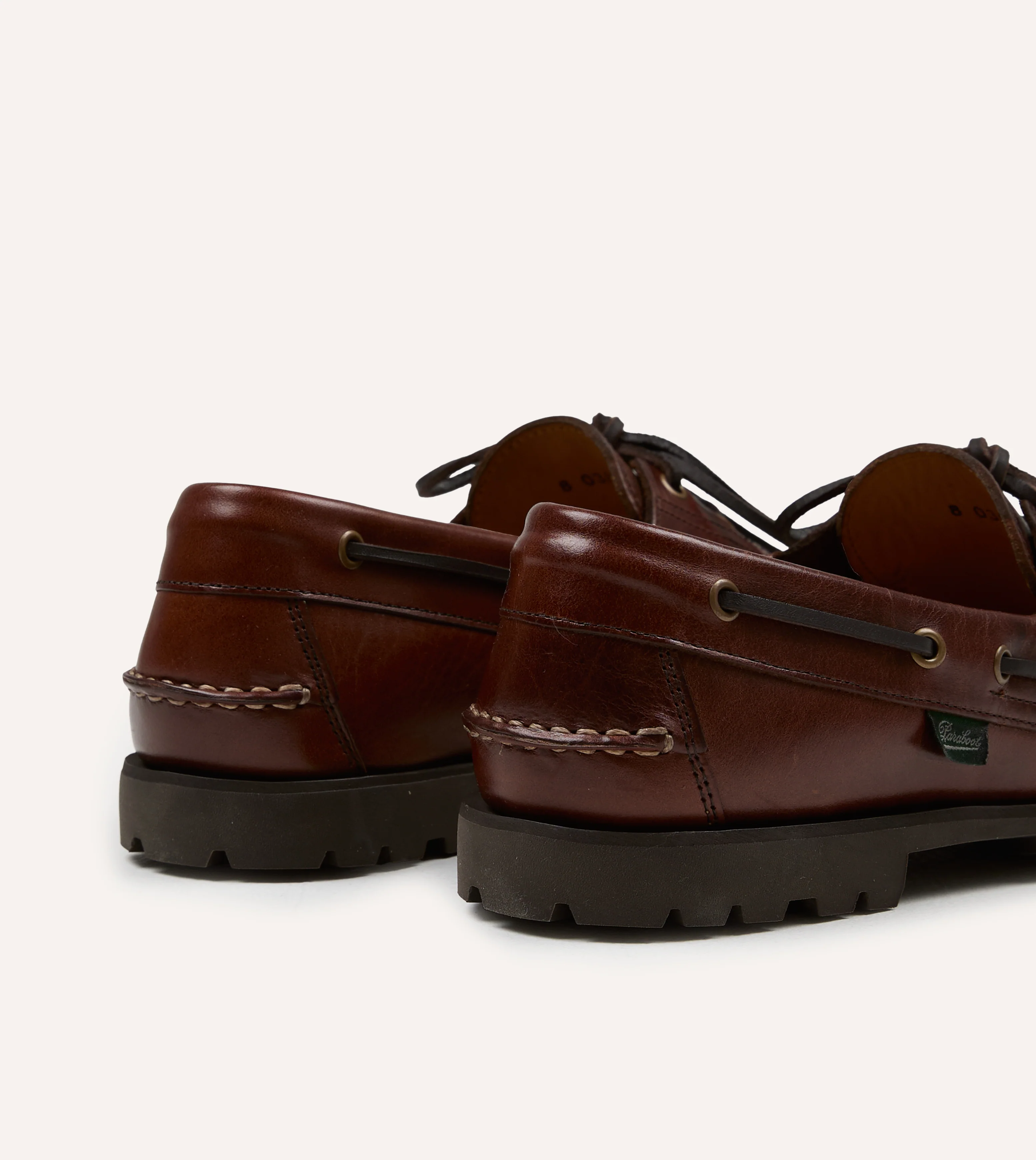 Paraboot Malo Lisse América Leather Boat Shoe - Image 5