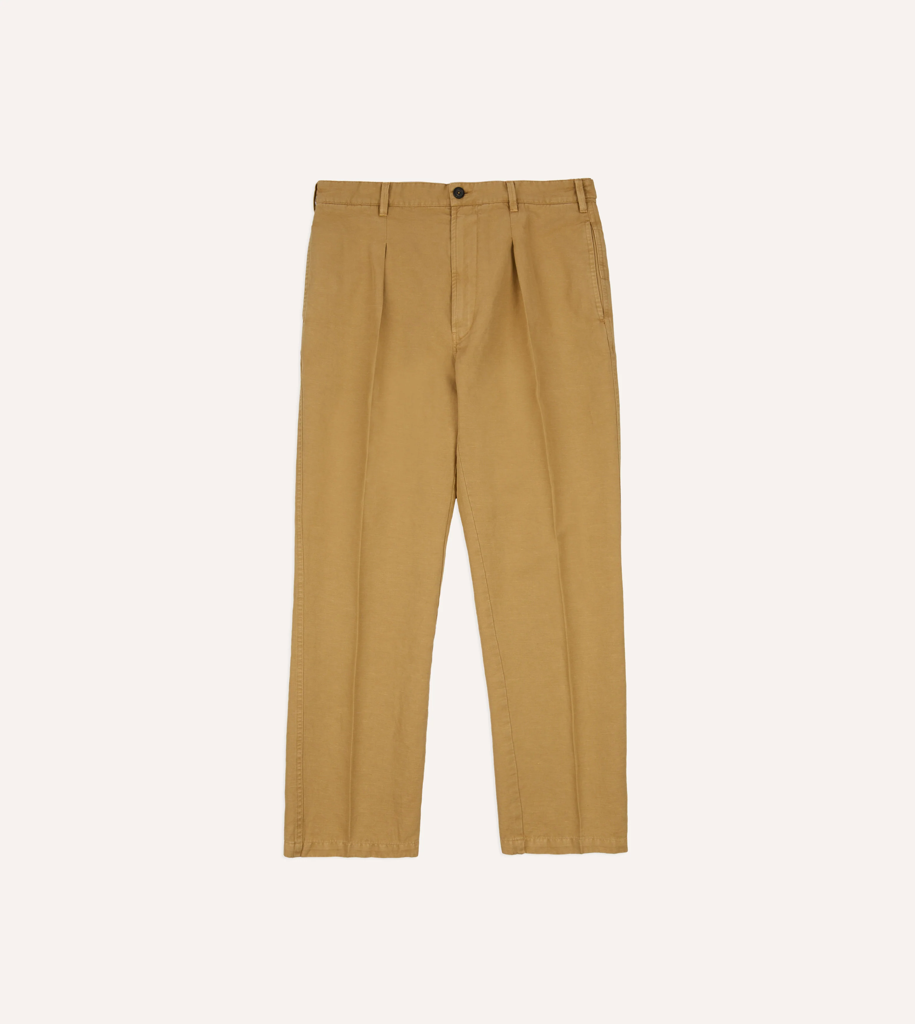 Sand Cotton-Linen Games Trouser - Image 3