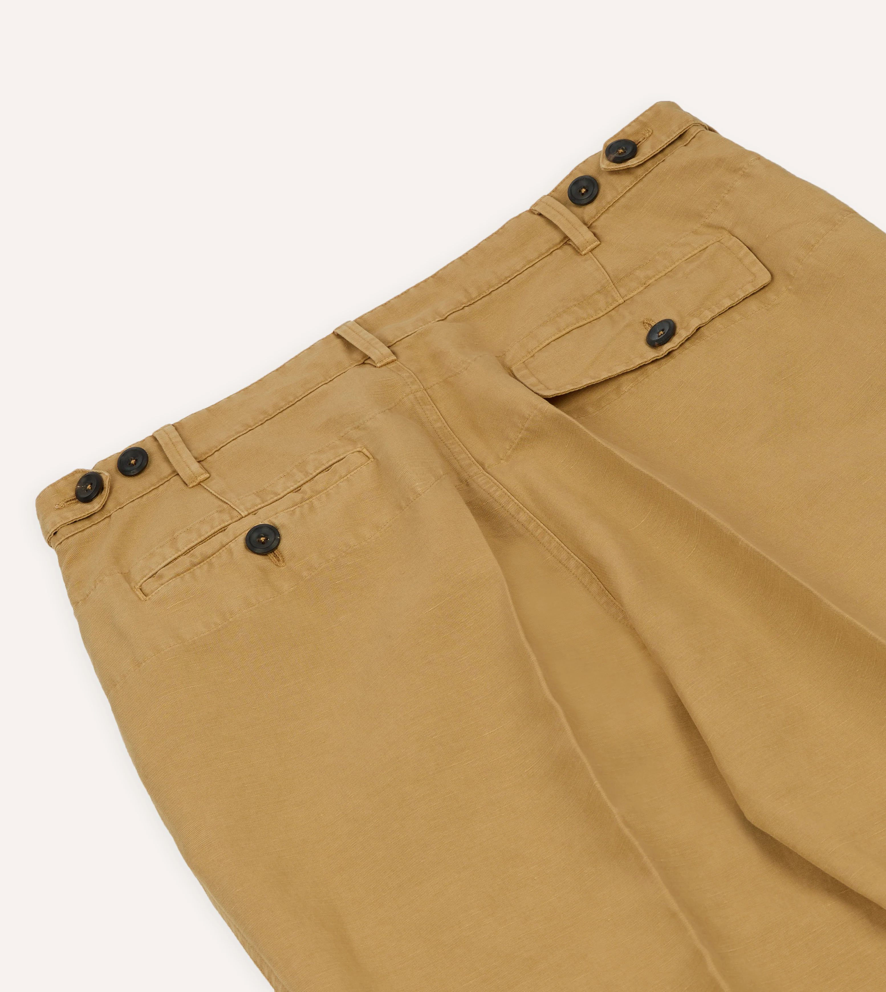 Sand Cotton-Linen Games Trouser - Image 5