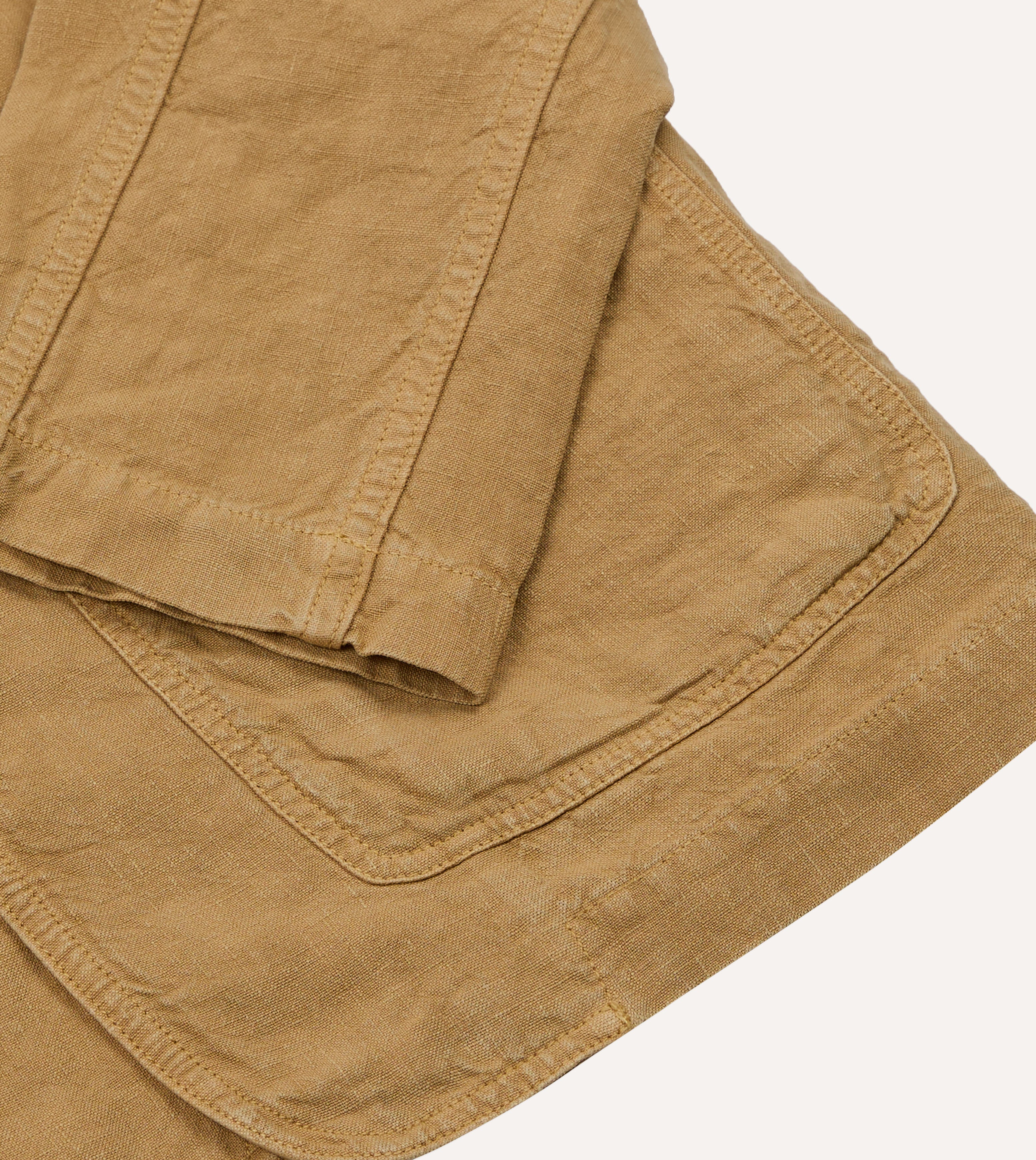 Sand Linen Forestière Jacket - Image 6