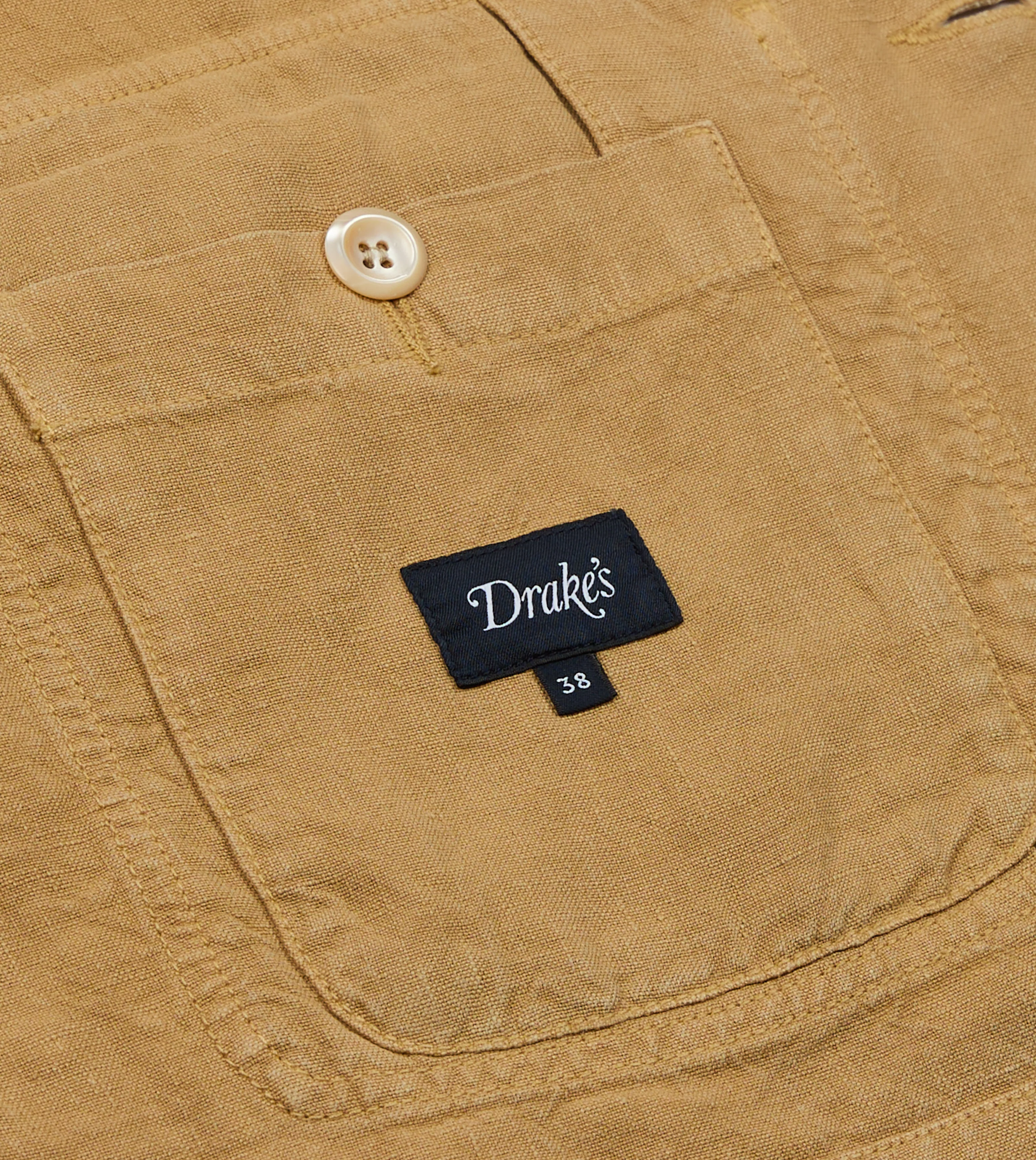 Sand Linen Forestière Jacket - Image 8