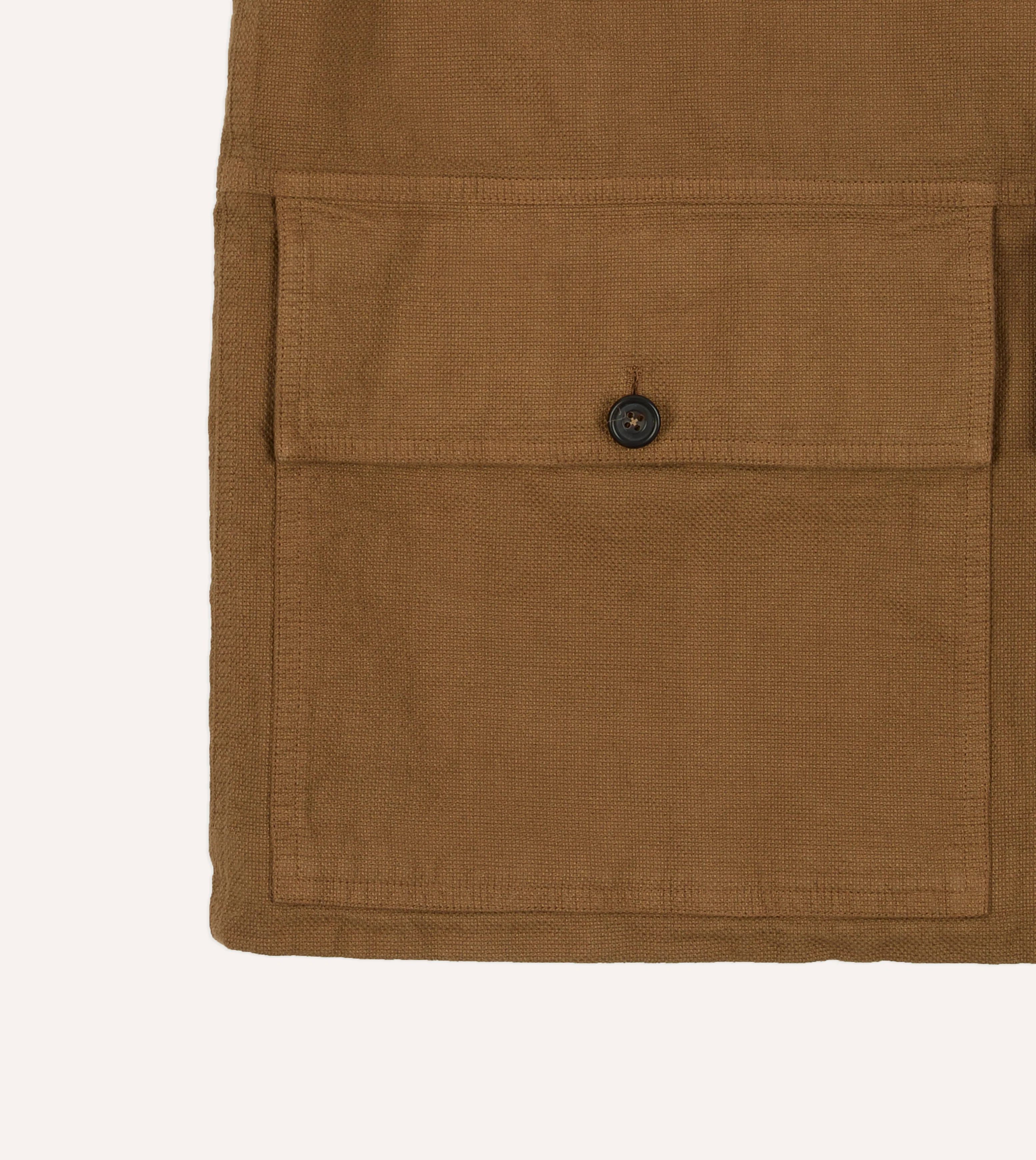 Tobacco Cotton Utility Vest - Image 12