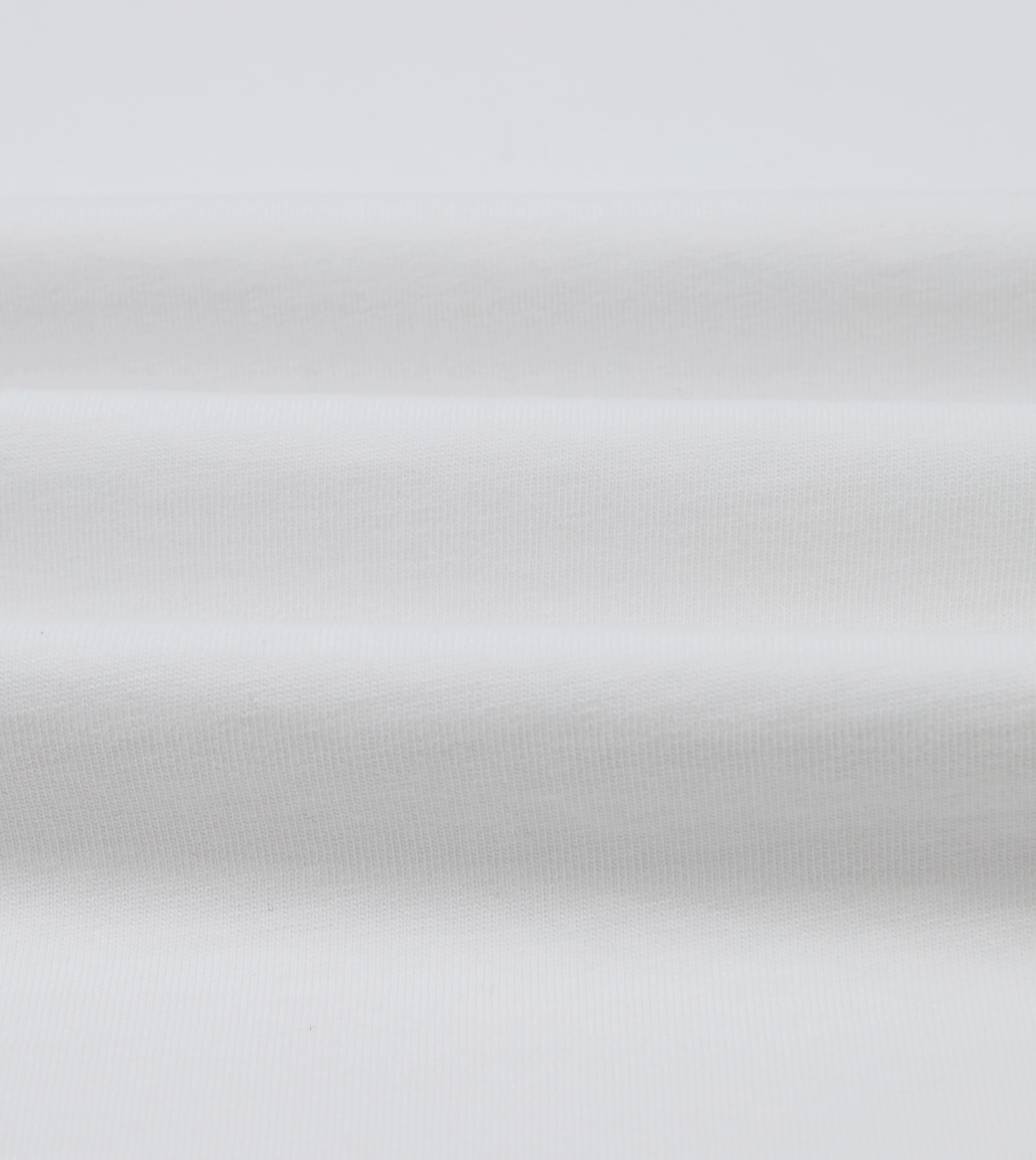 White and Navy Tipped Ringer T-Shirt - Image 2