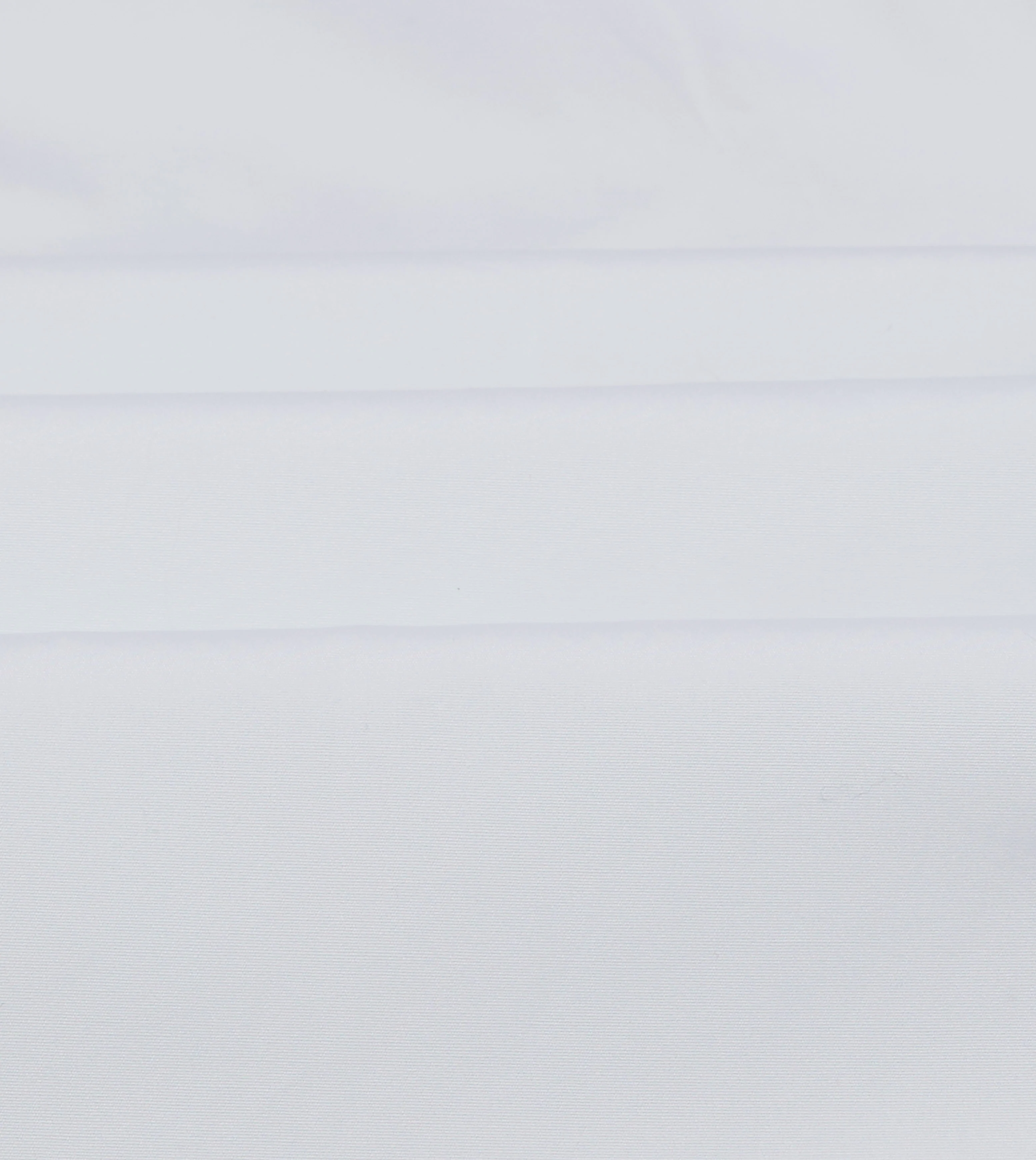 White Long Point Collar Flap Pocket Poplin Shirt - Image 2