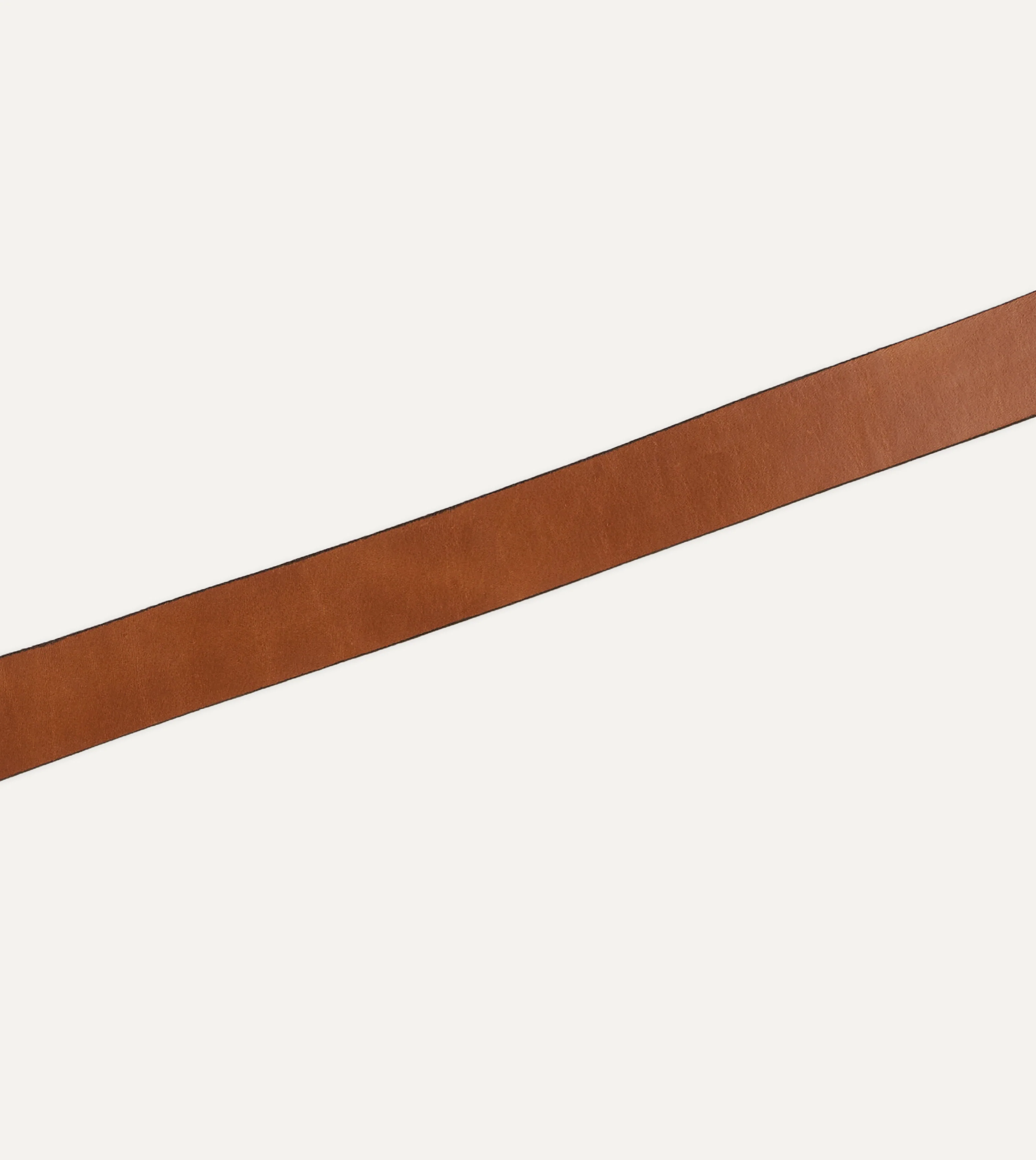 Yuketen Buck Brown Stitched D-Ring Belt - Image 4